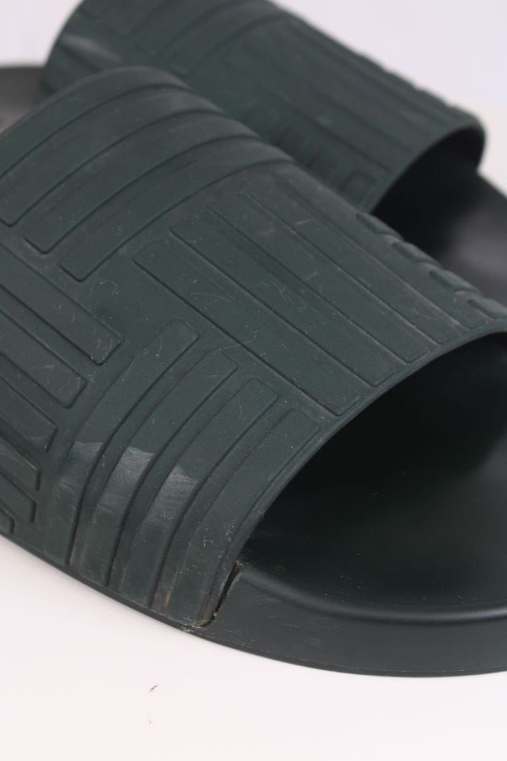 Bottega Veneta Bottega Veneta Sliders Green 10