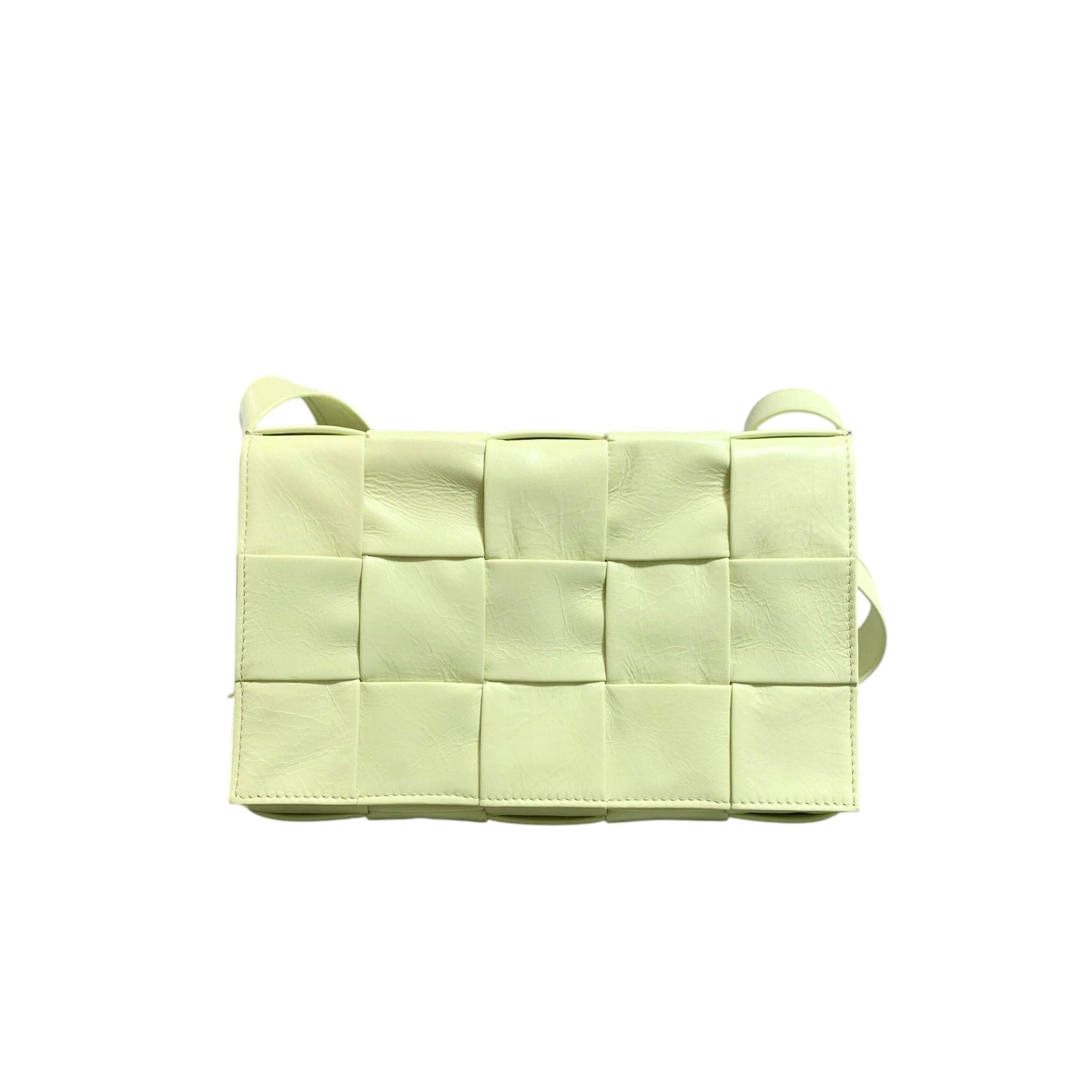 Bottega Venetta Bottega Veneta Cassette Classic in Kiwi Yellow