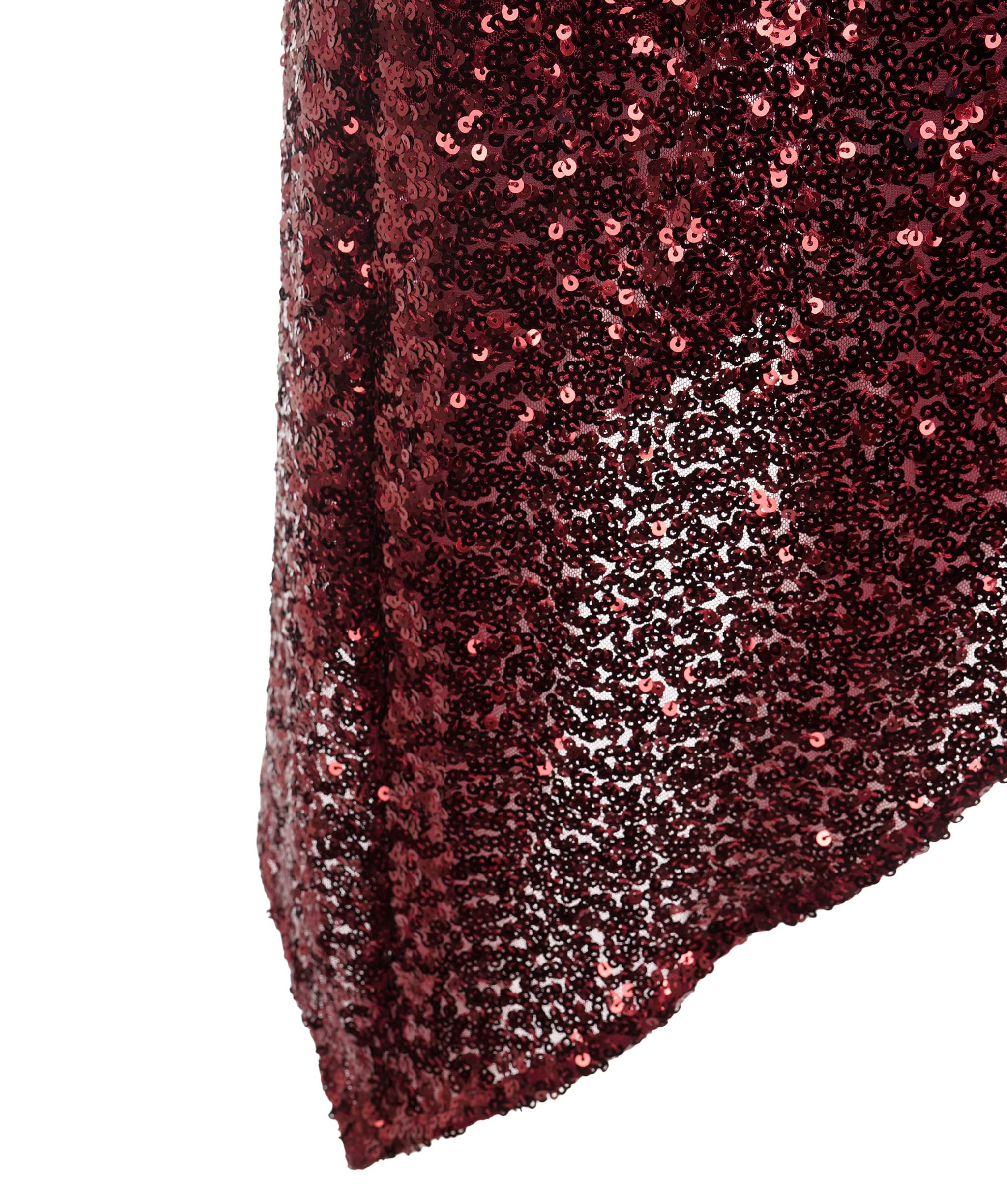 Brand Name Taira xs Sequins Dress Red AVC2023