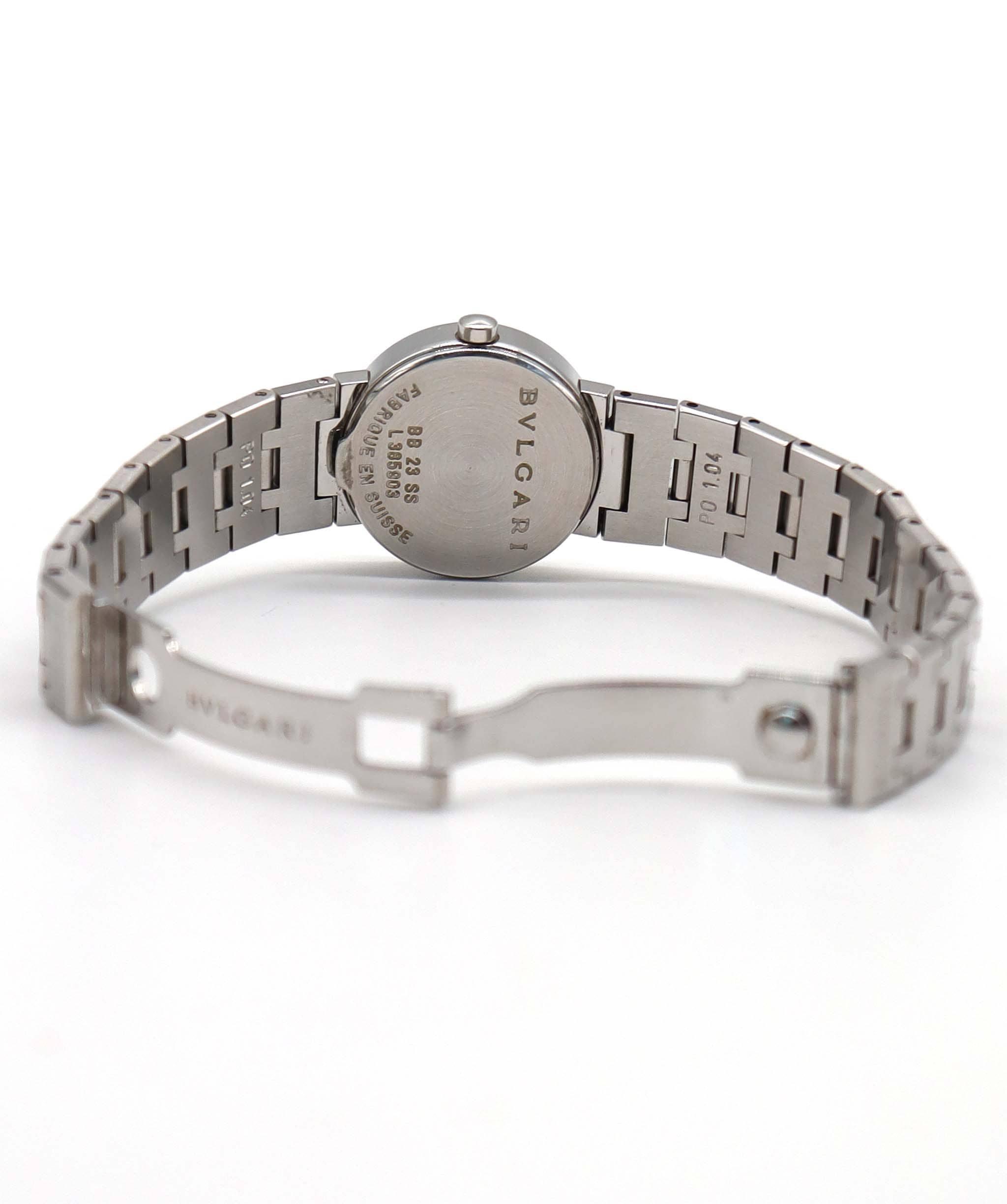 Bulgari BVLGARI Bulgari Bulgari BB23SS Women's Watch Date Black Quartz Watch BVLGARI BVLGARI 90320046 DXBS6389