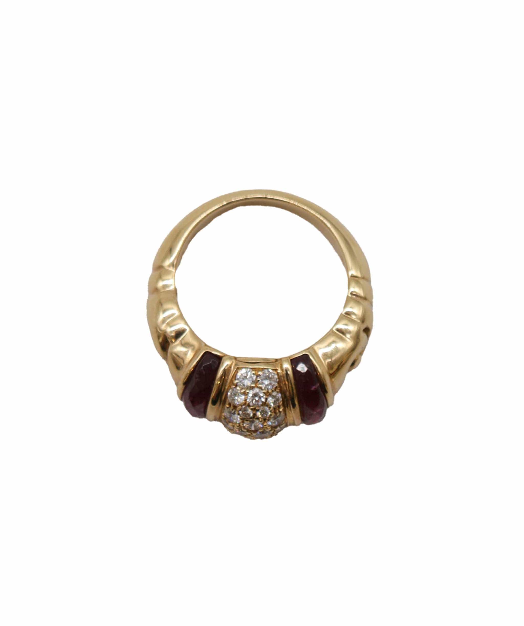 Bulgari Bvlgari Pink Tourmaline Diamond Ring DXBS2506