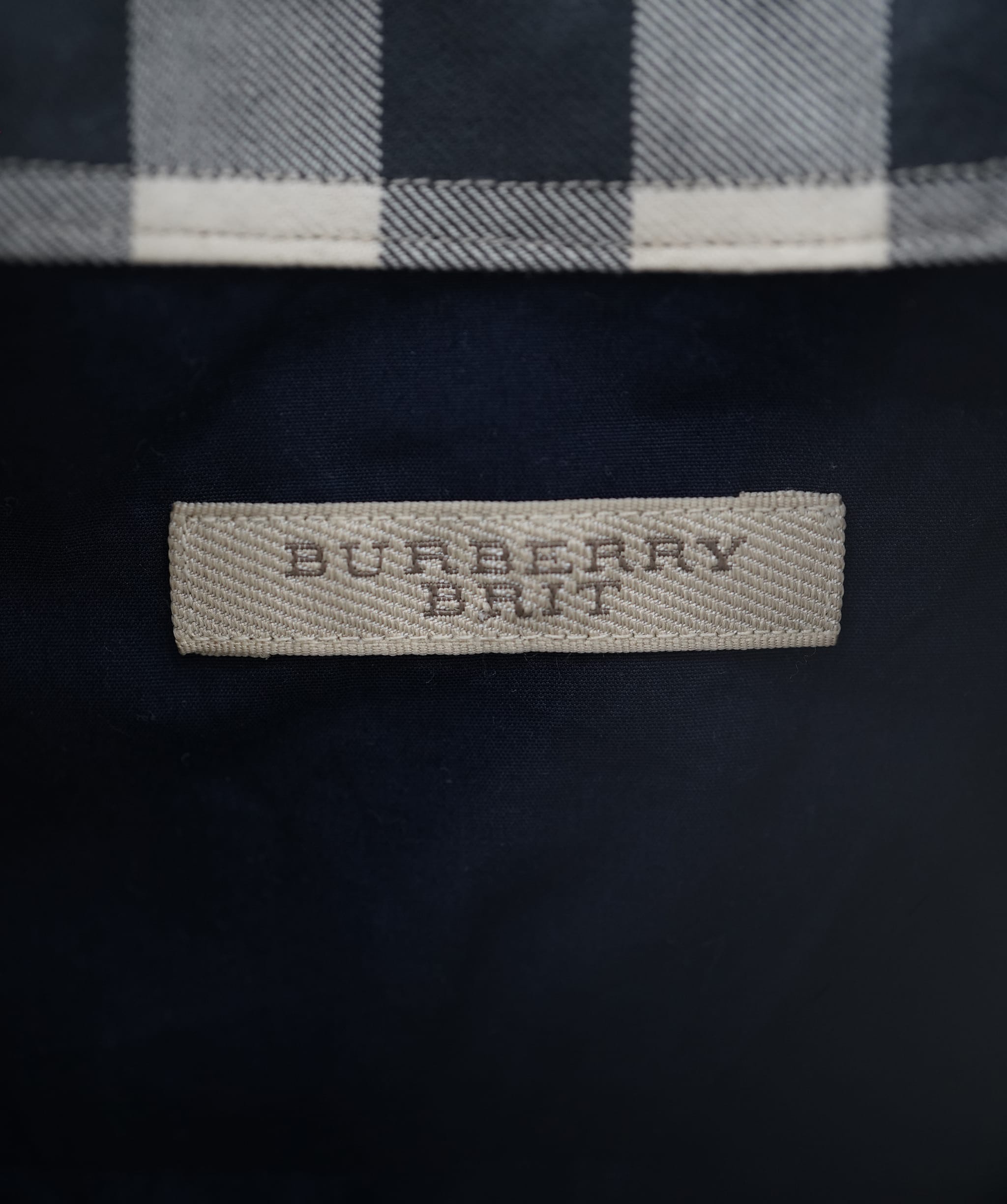 Burberry Burberry blue collar shirt AKC0795