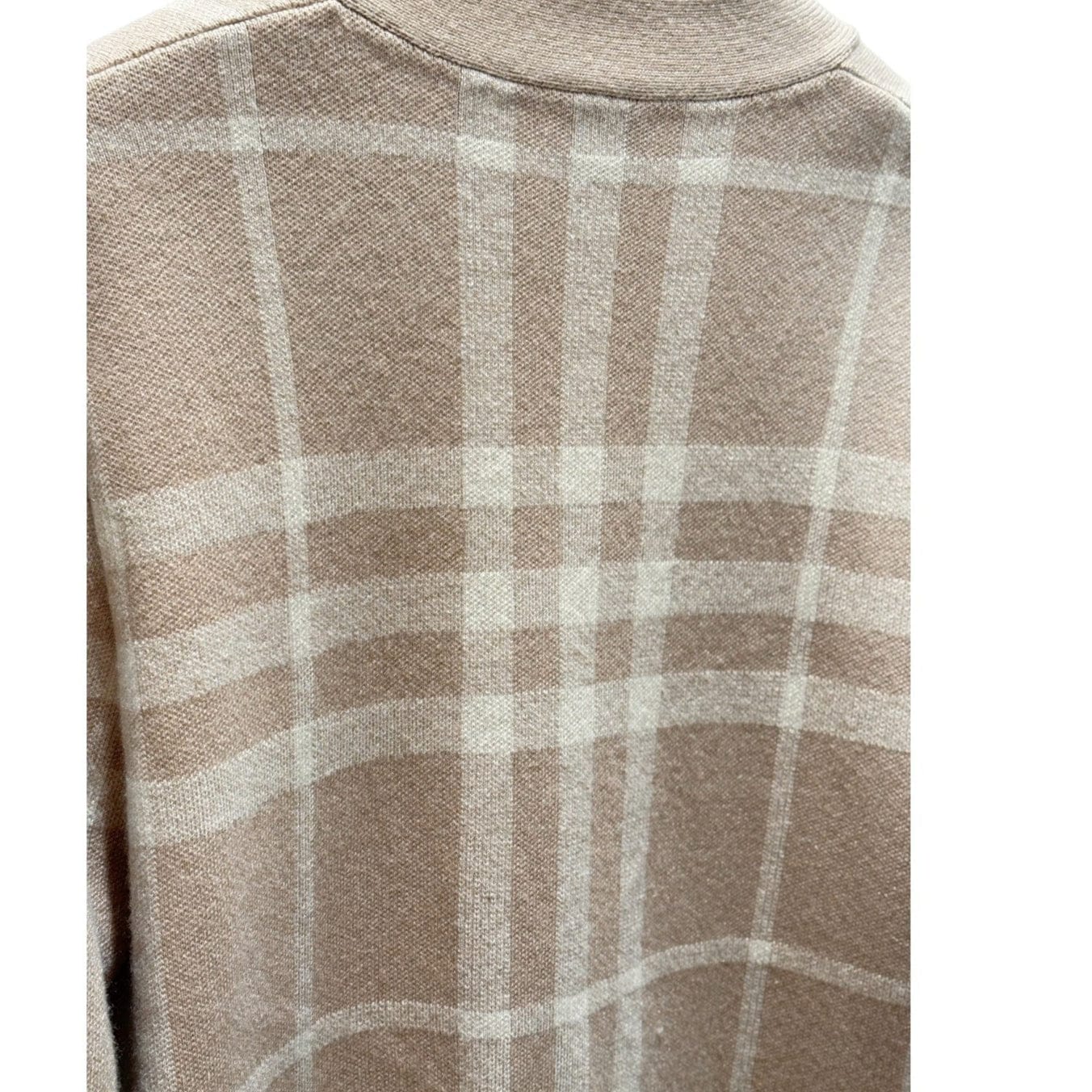 Burberry Burberry Classic Check Wool Cardigan #M
