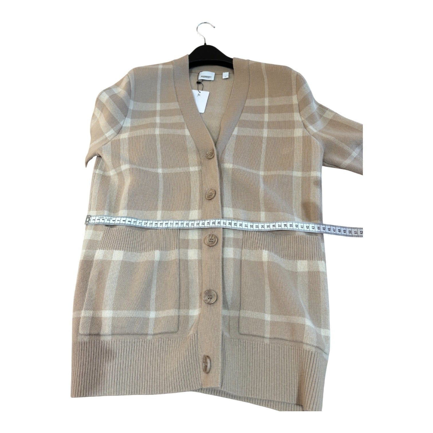 Burberry Burberry Classic Check Wool Cardigan #M