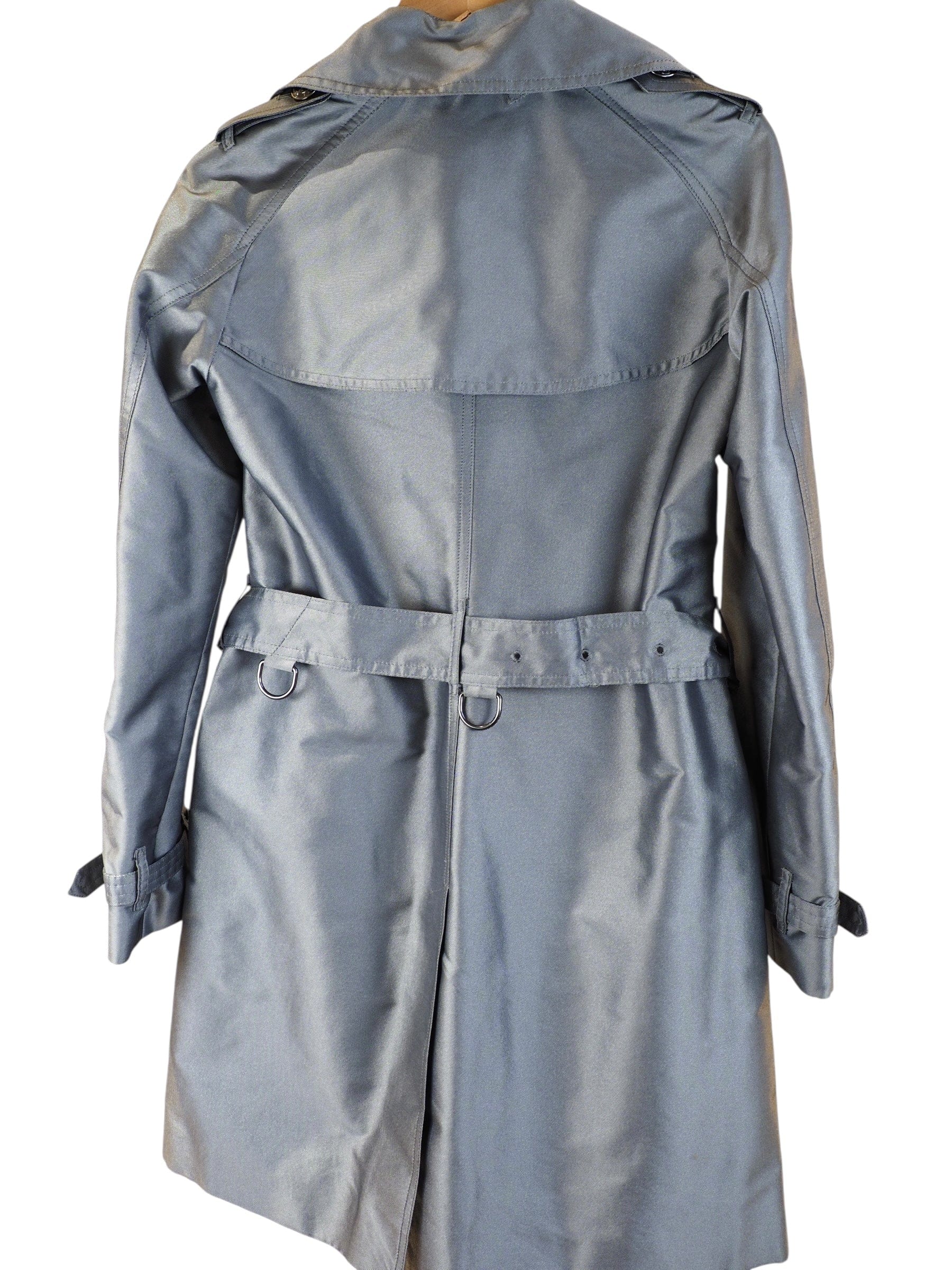 Burberry Burberry Silver Grey Trench Coat #38