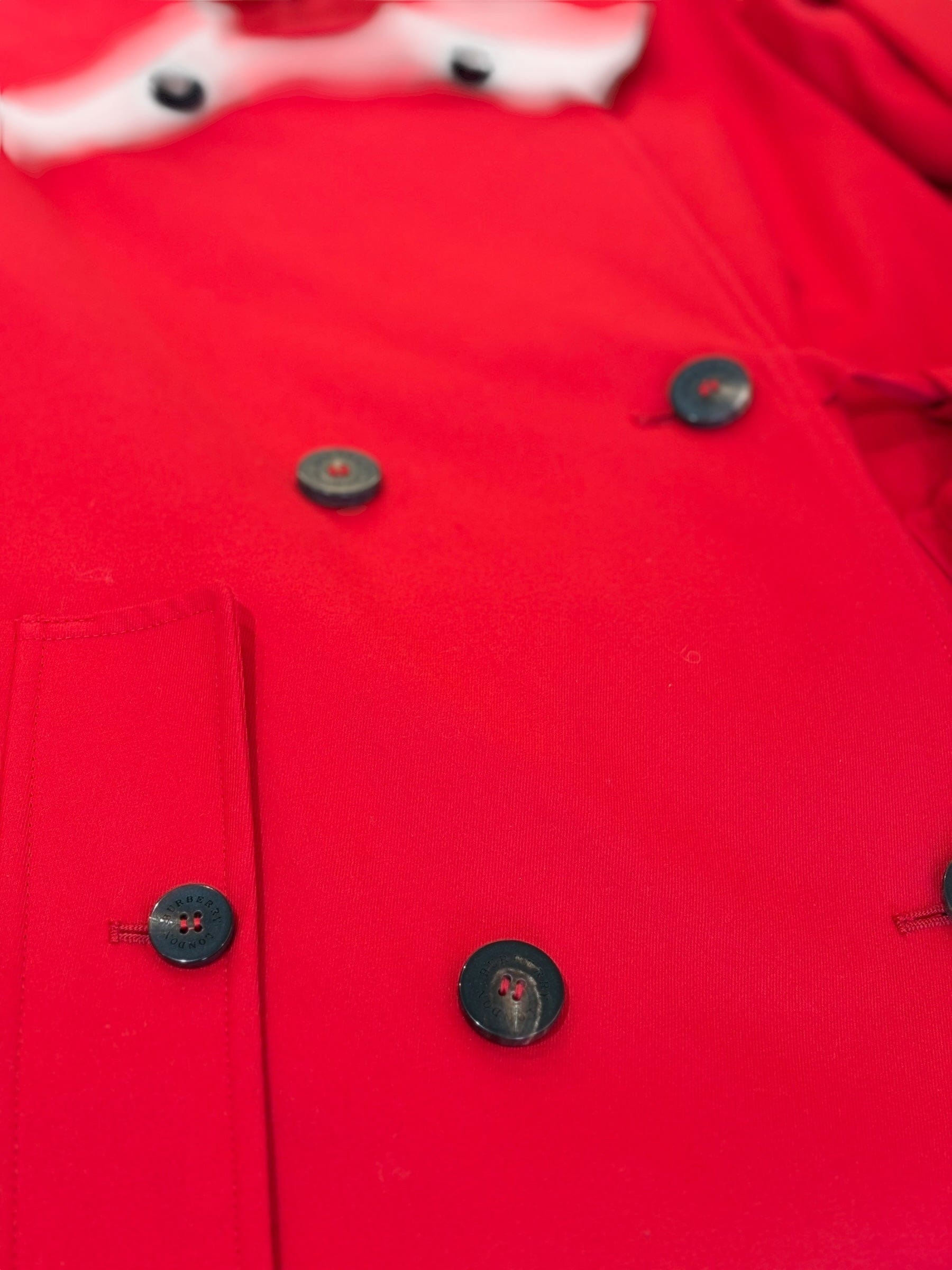 Burberry Burberry Trench Coat Red Size 10