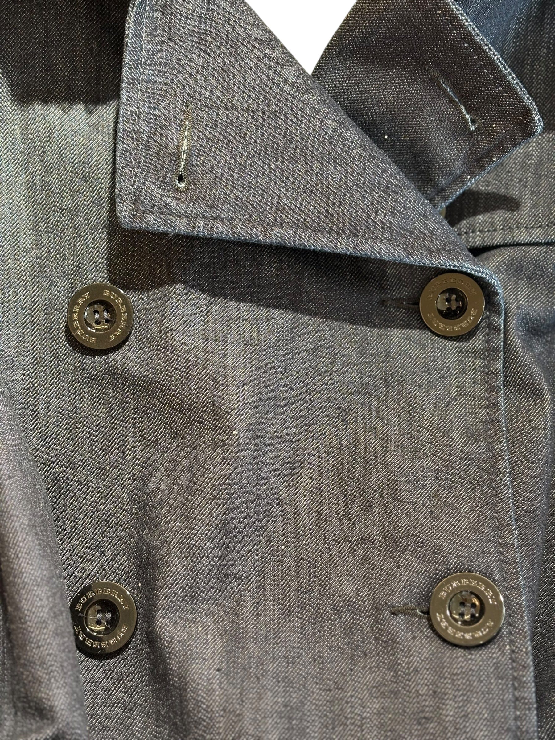 Burberry Burberry Trench Coat Short Denim Size 14