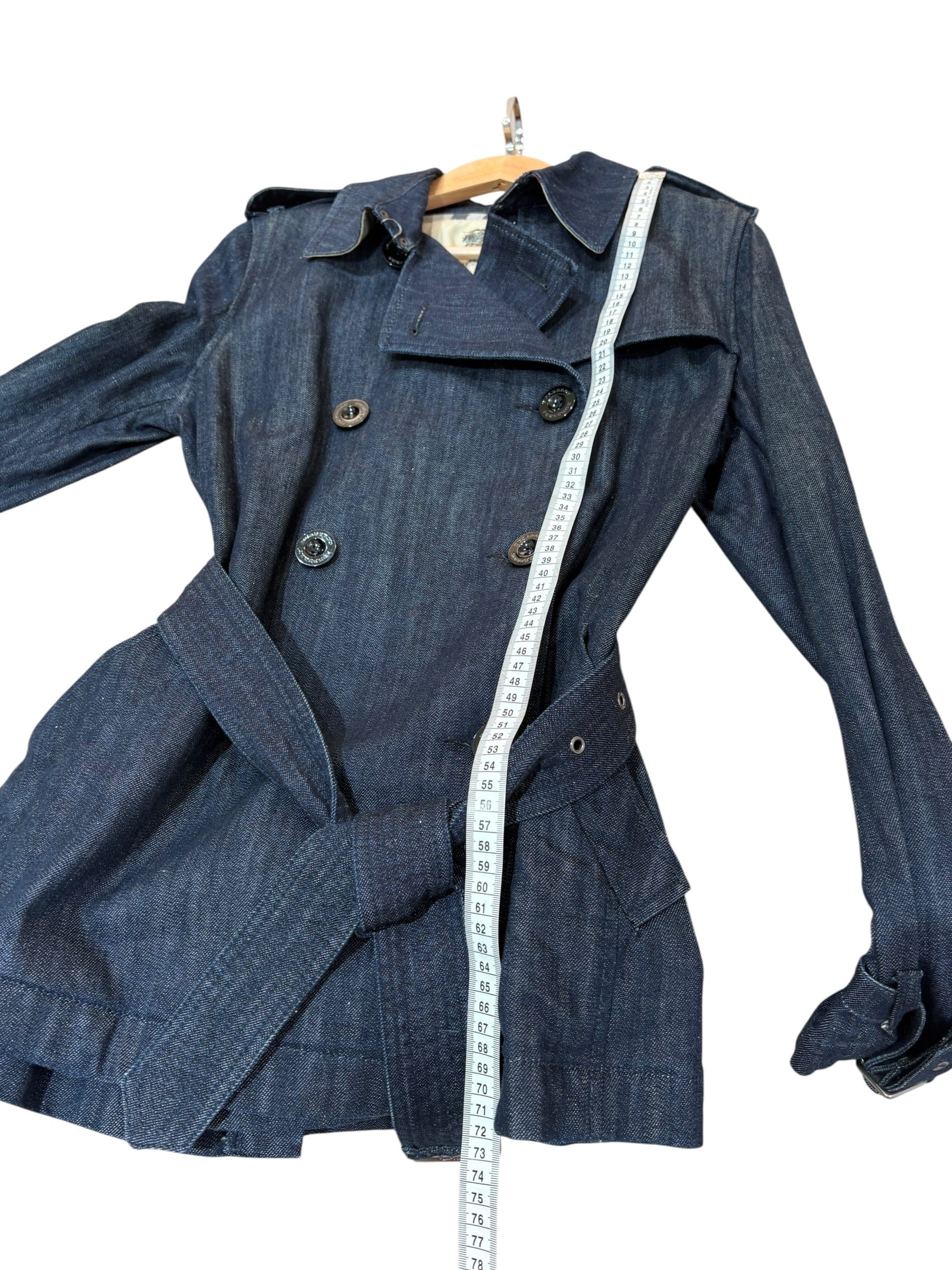Burberry Burberry Trench Coat Short Denim Size 14