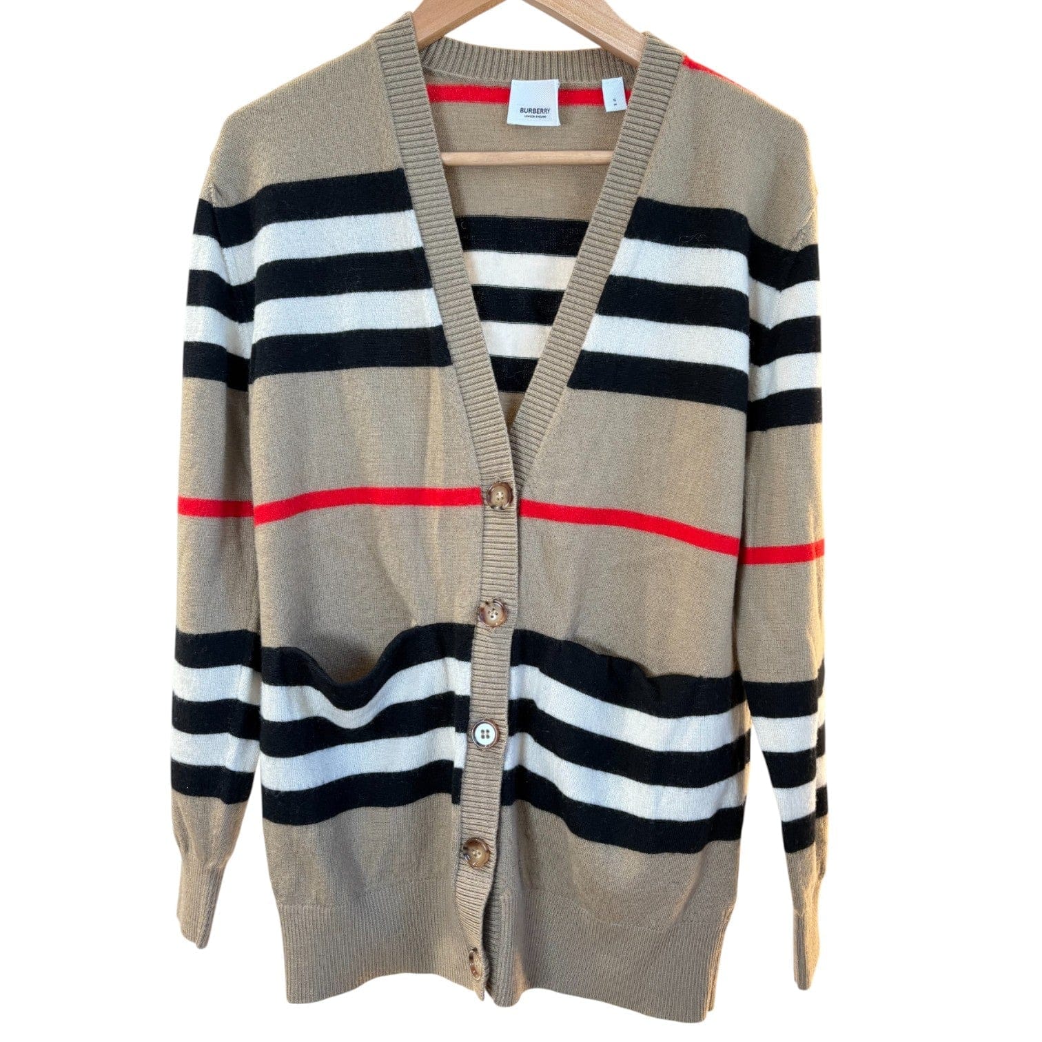 Burberry Burberry Wool Classic Cardigan S