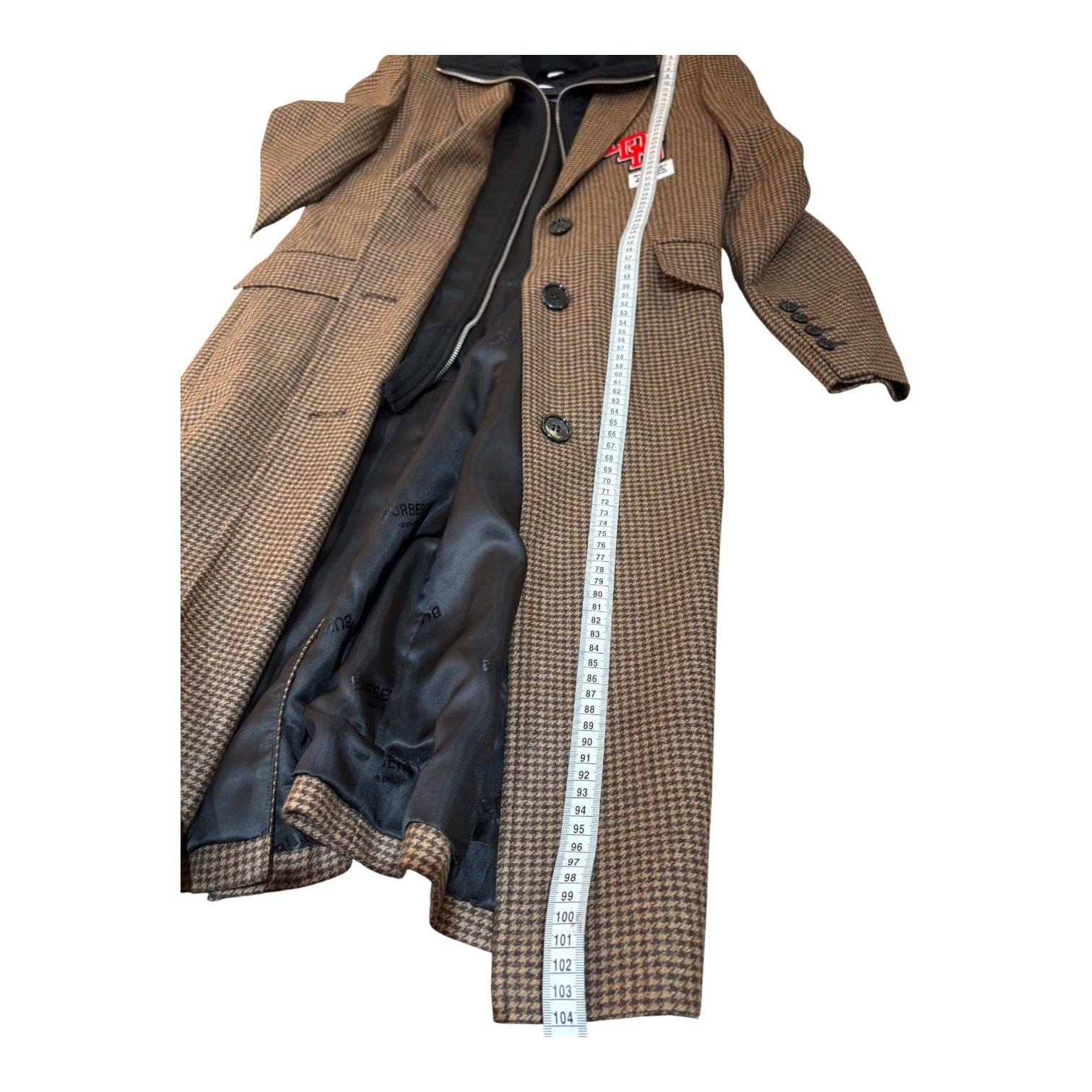 Burberry Burberry Wool Long Coat UK6