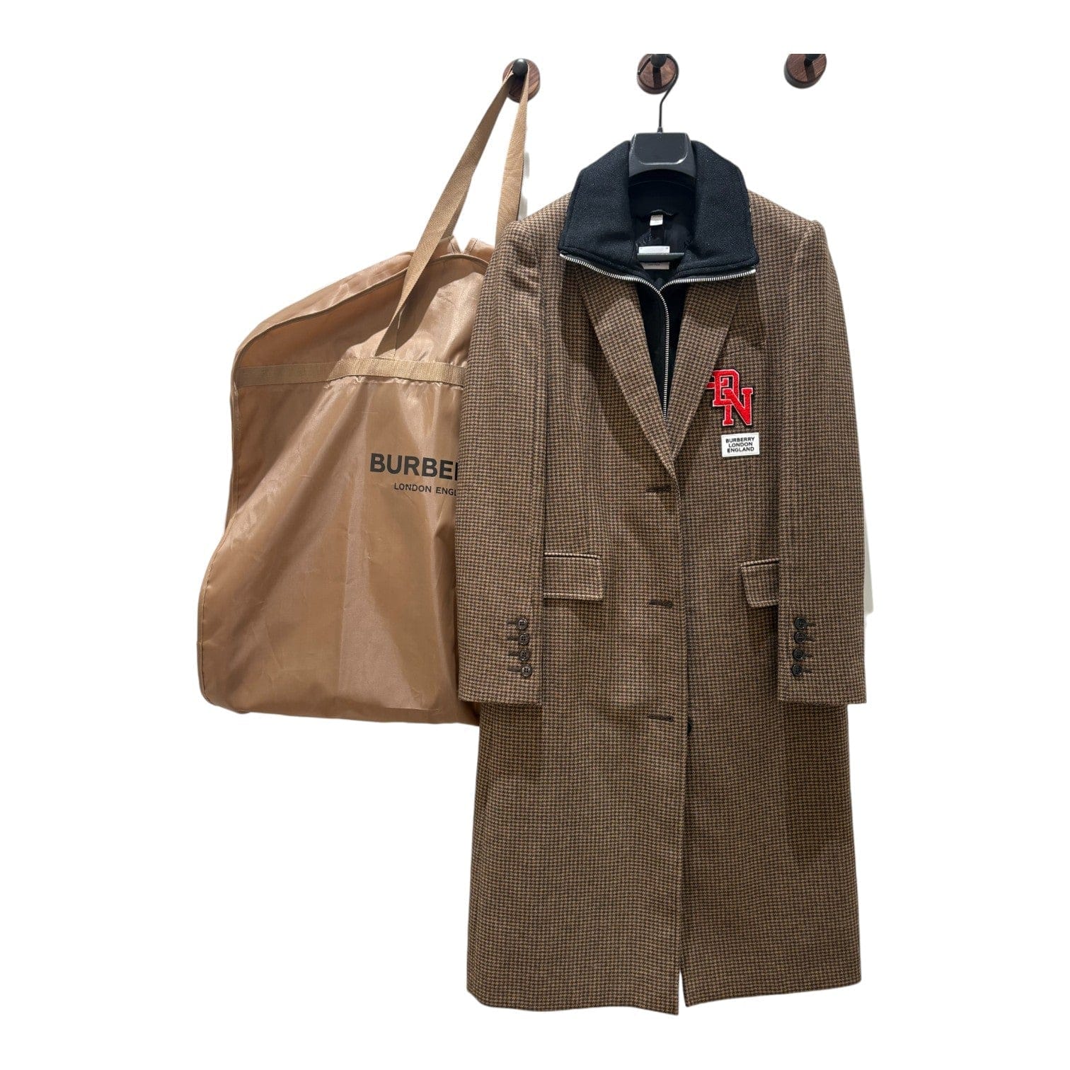 Burberry Burberry Wool Long Coat UK6