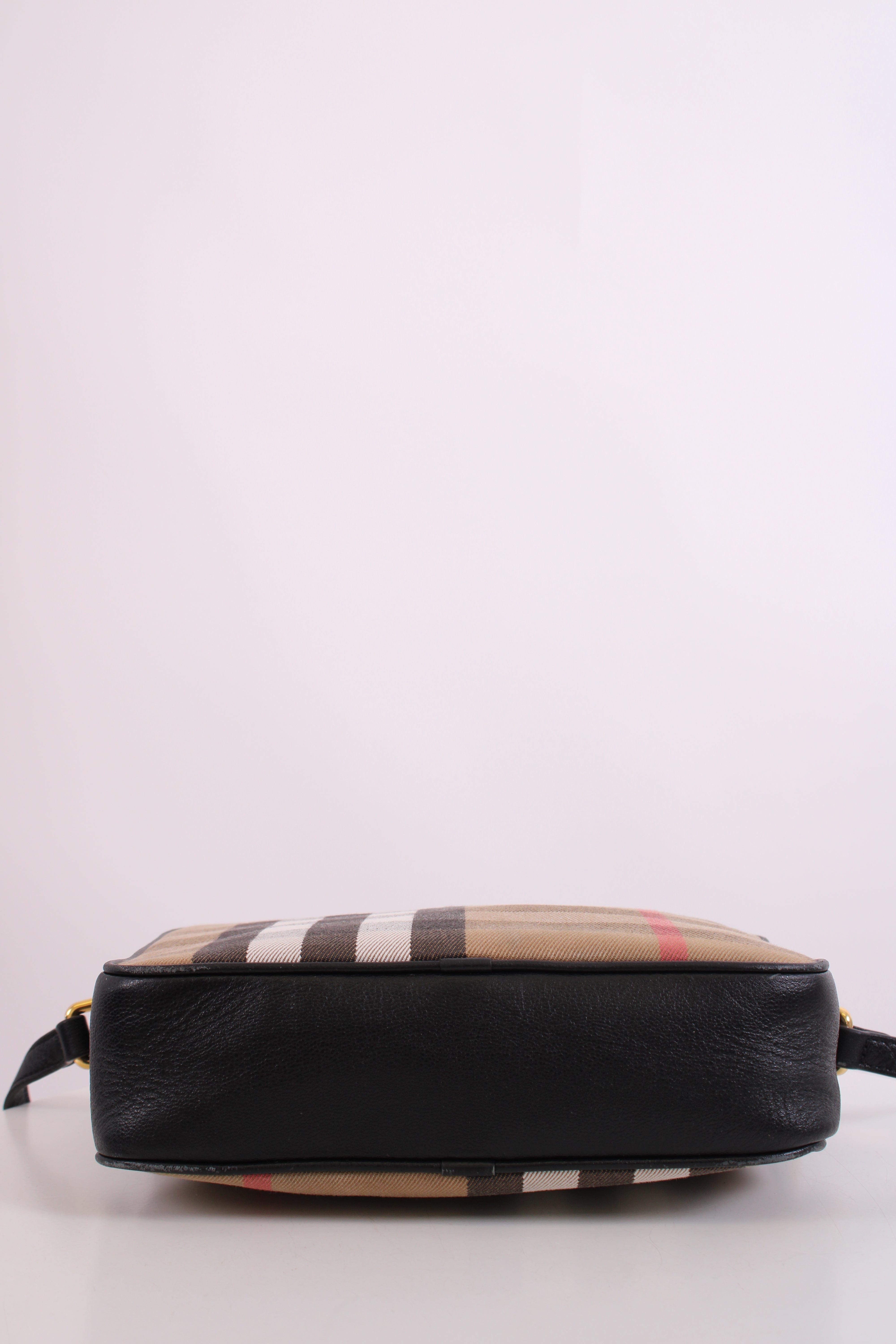 Burberry Burberry Check Camera Crossbody Bag