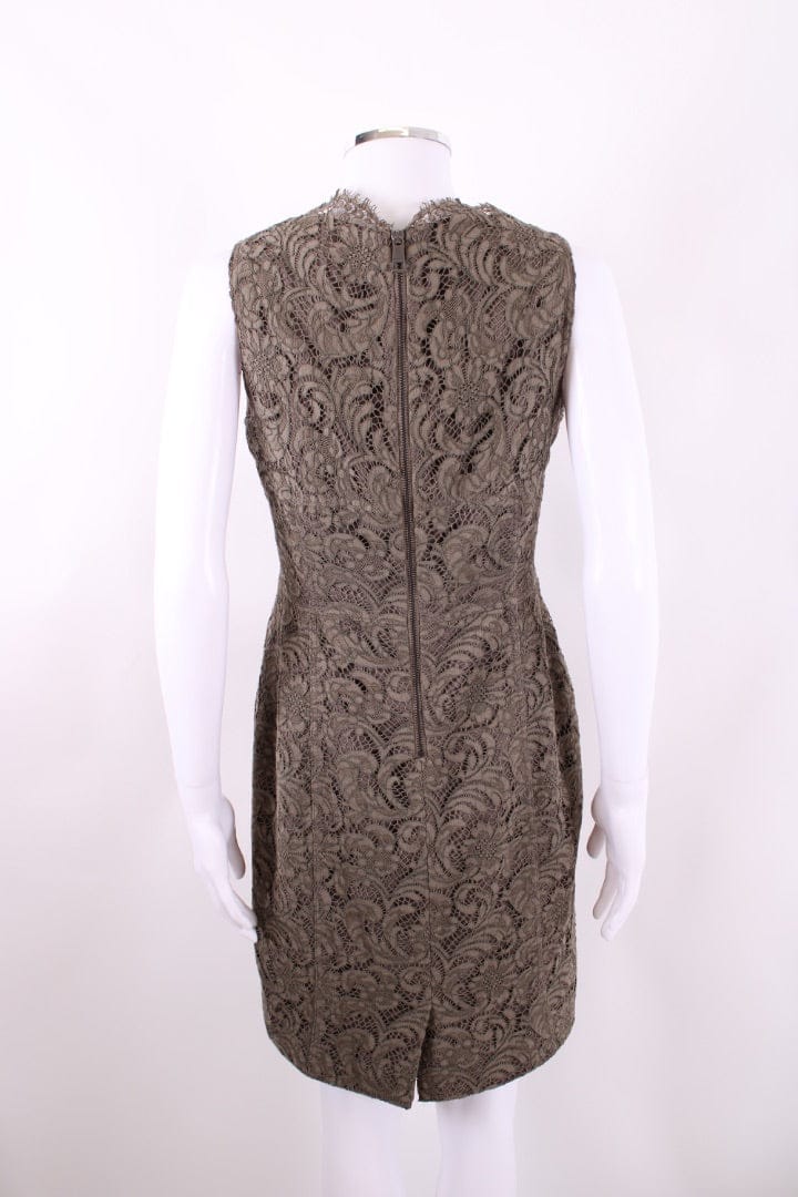 Burberry Burberry S/S Lace Dress Khaki 10