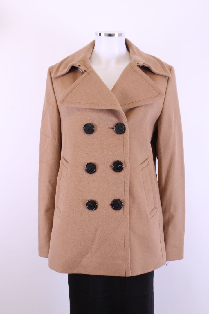 Burberry Burberry L/S Pea Jacket Camel Beige L