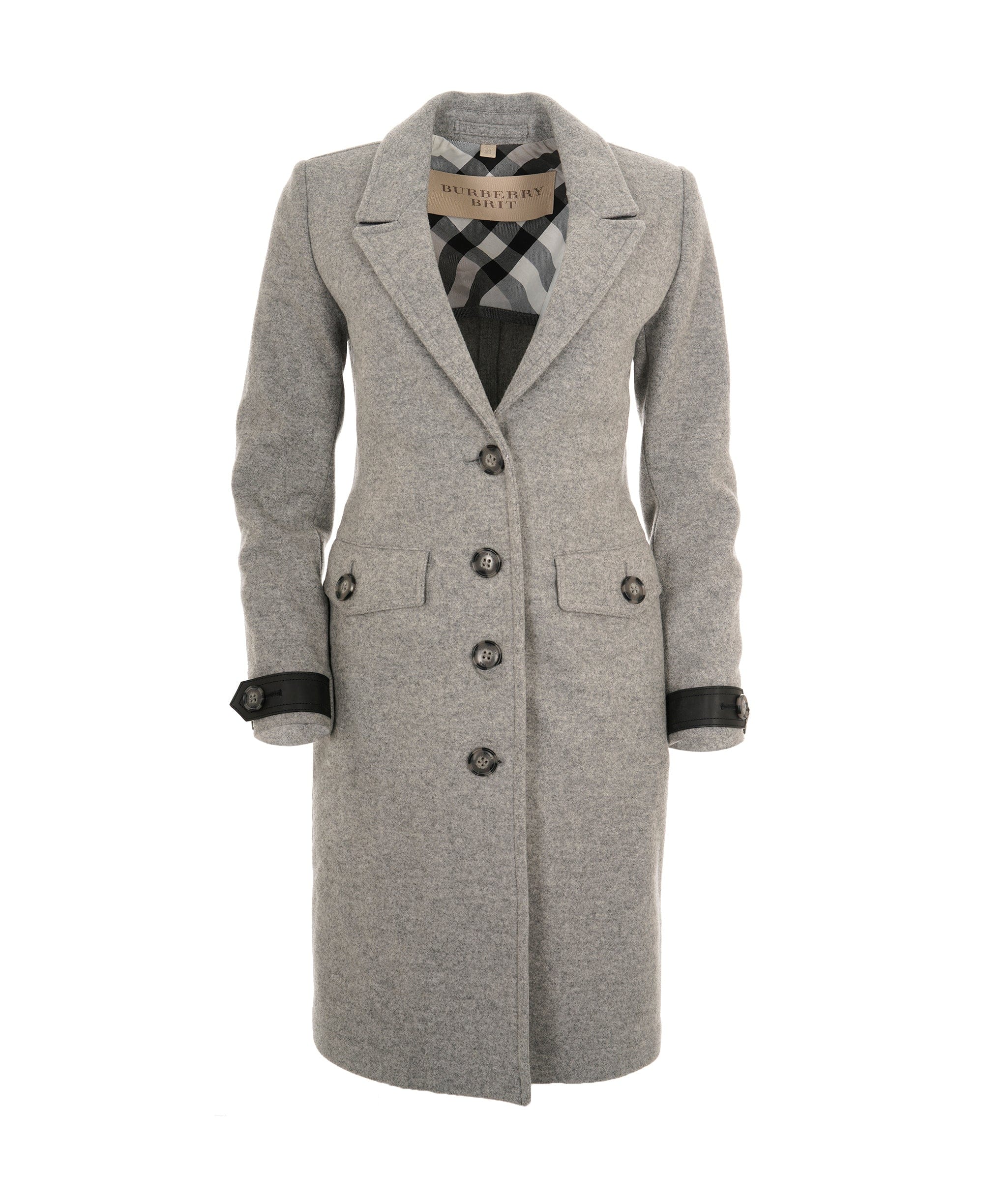 Burberry Burberry Grey Coat ALC3549