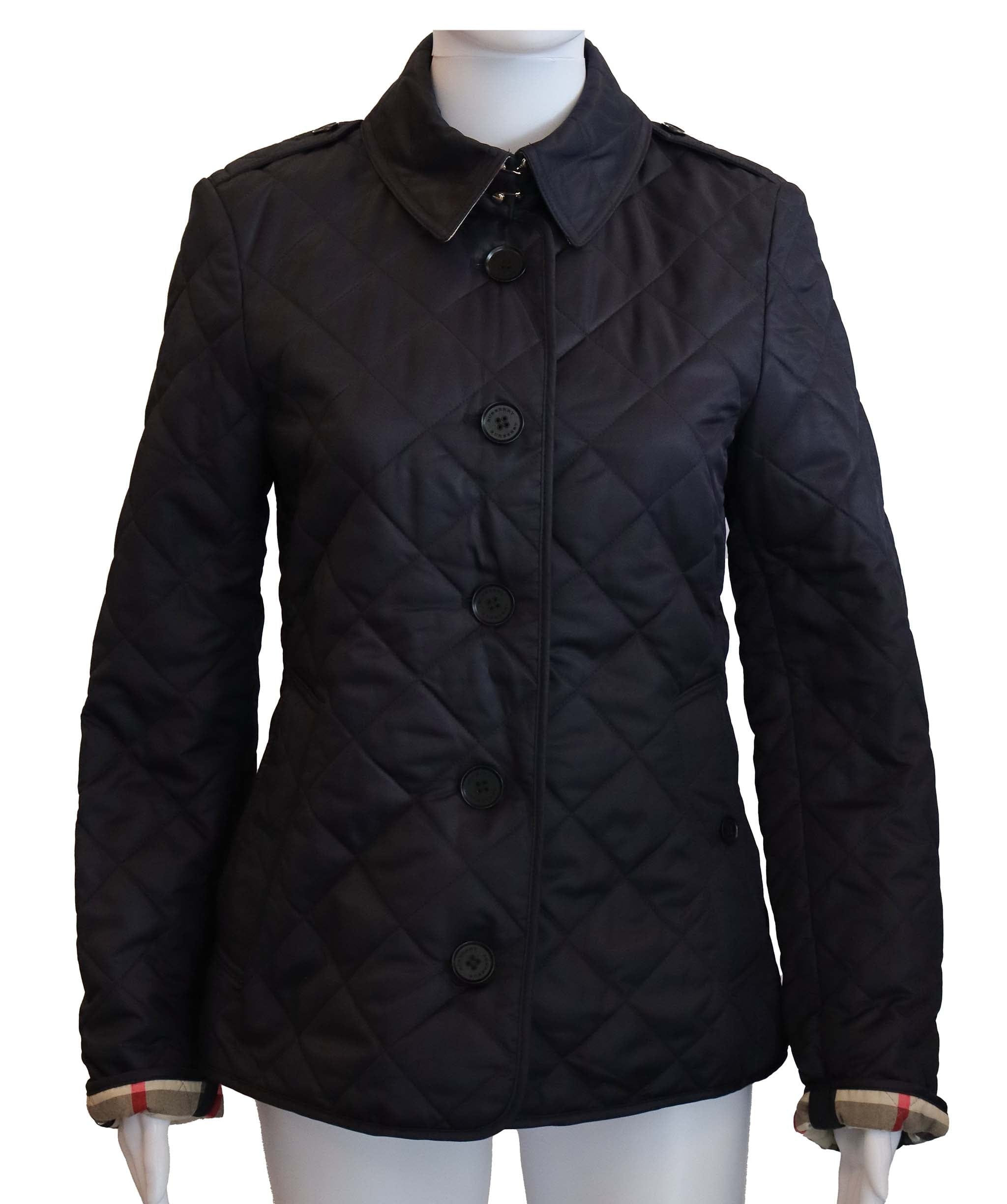 Burberry Burberry Quilted Navy Barbour Jacket With Tags AGC3020