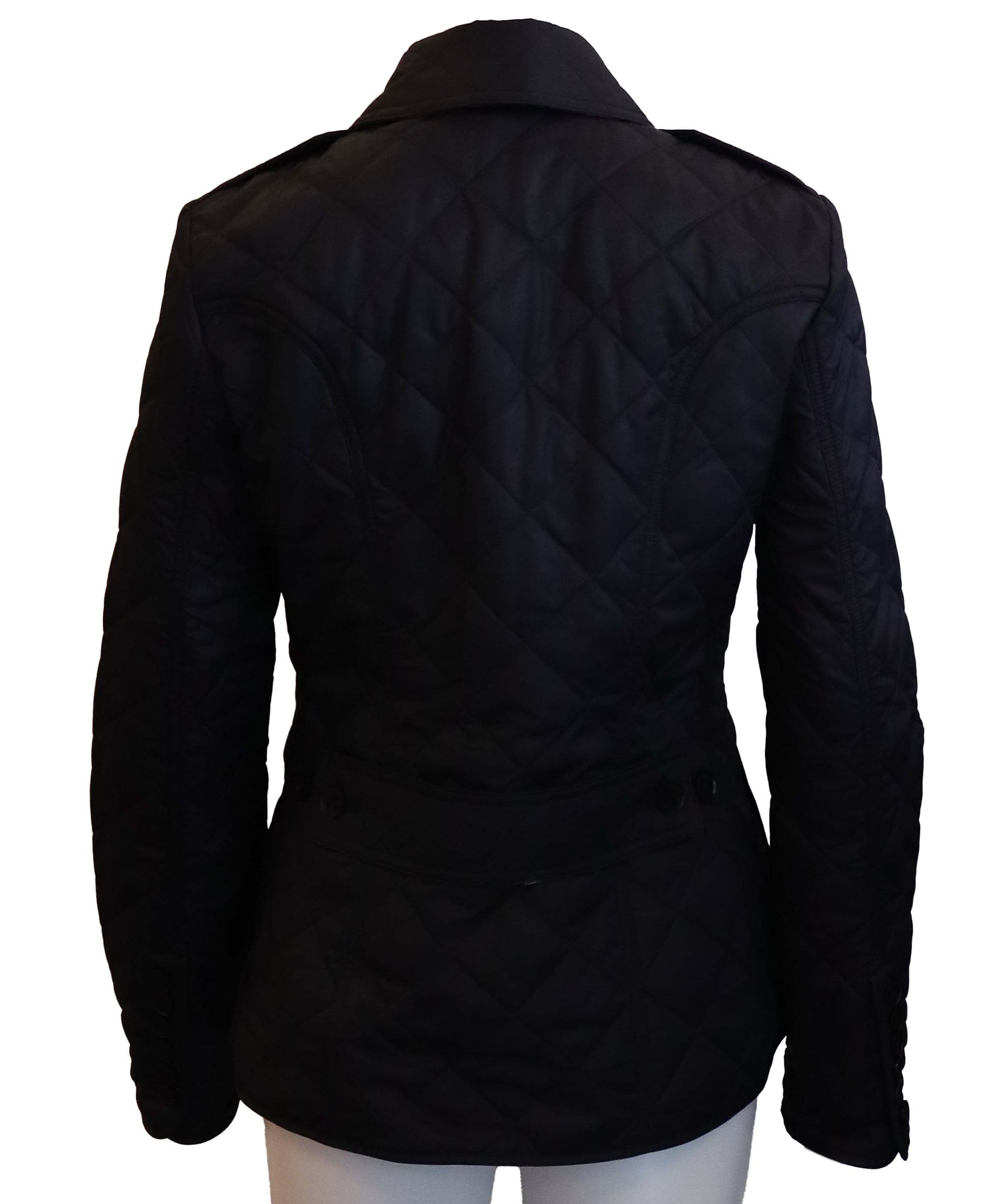 Burberry Burberry Quilted Navy Barbour Jacket With Tags AGC3020