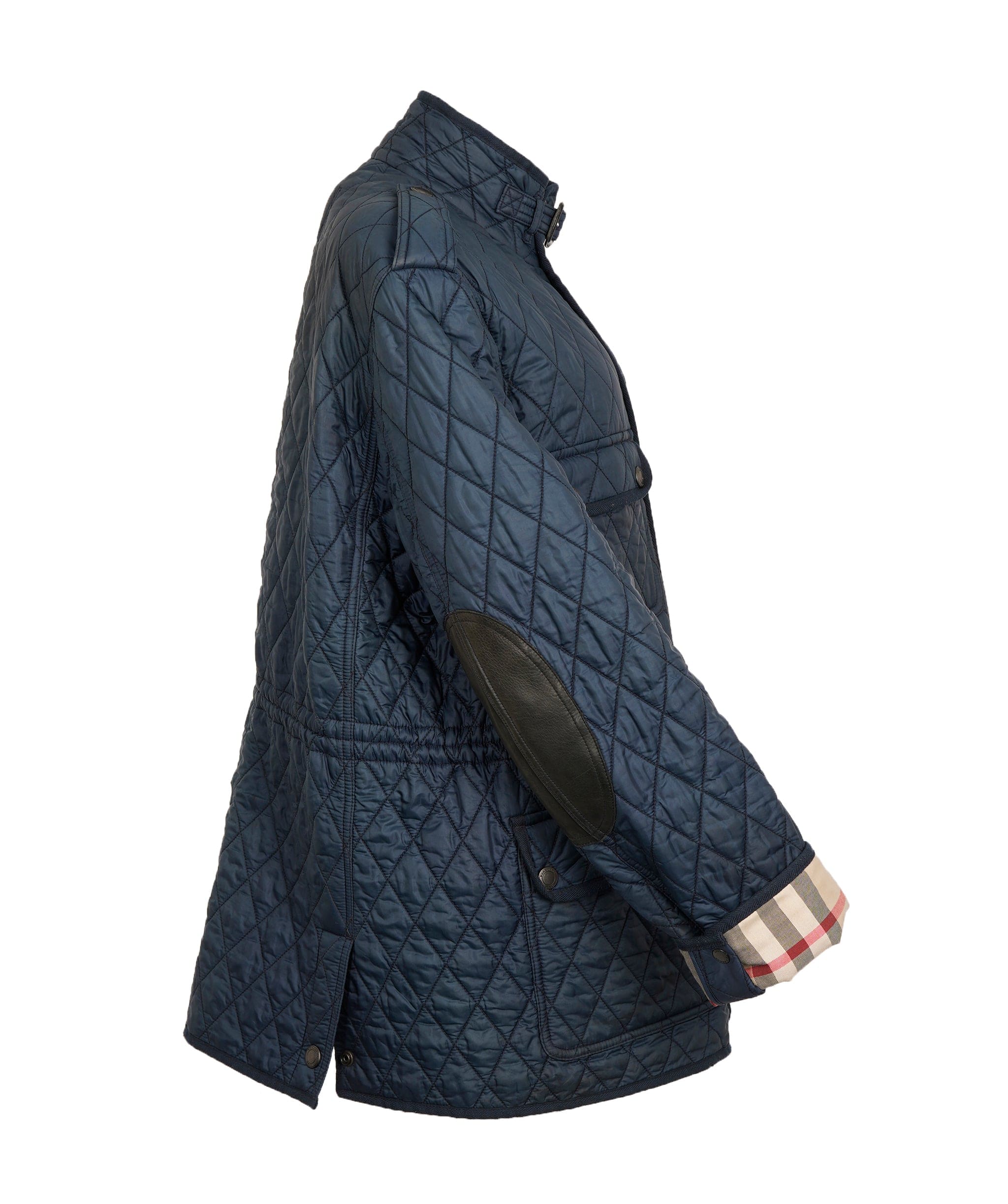 Burberry Vintage Burberry Brit Navy Quilted Padded Jacket ALC2014