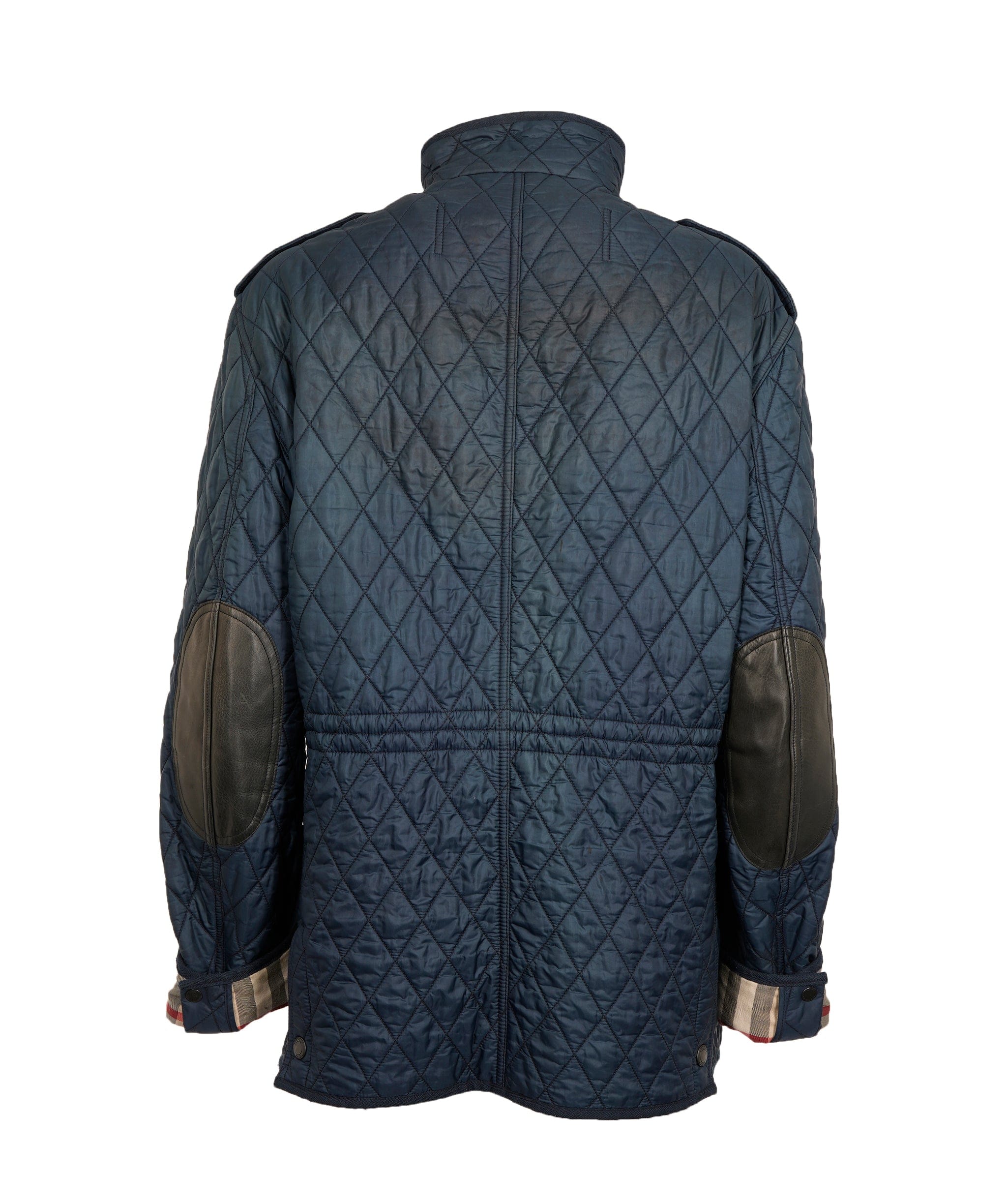 Burberry Vintage Burberry Brit Navy Quilted Padded Jacket ALC2014