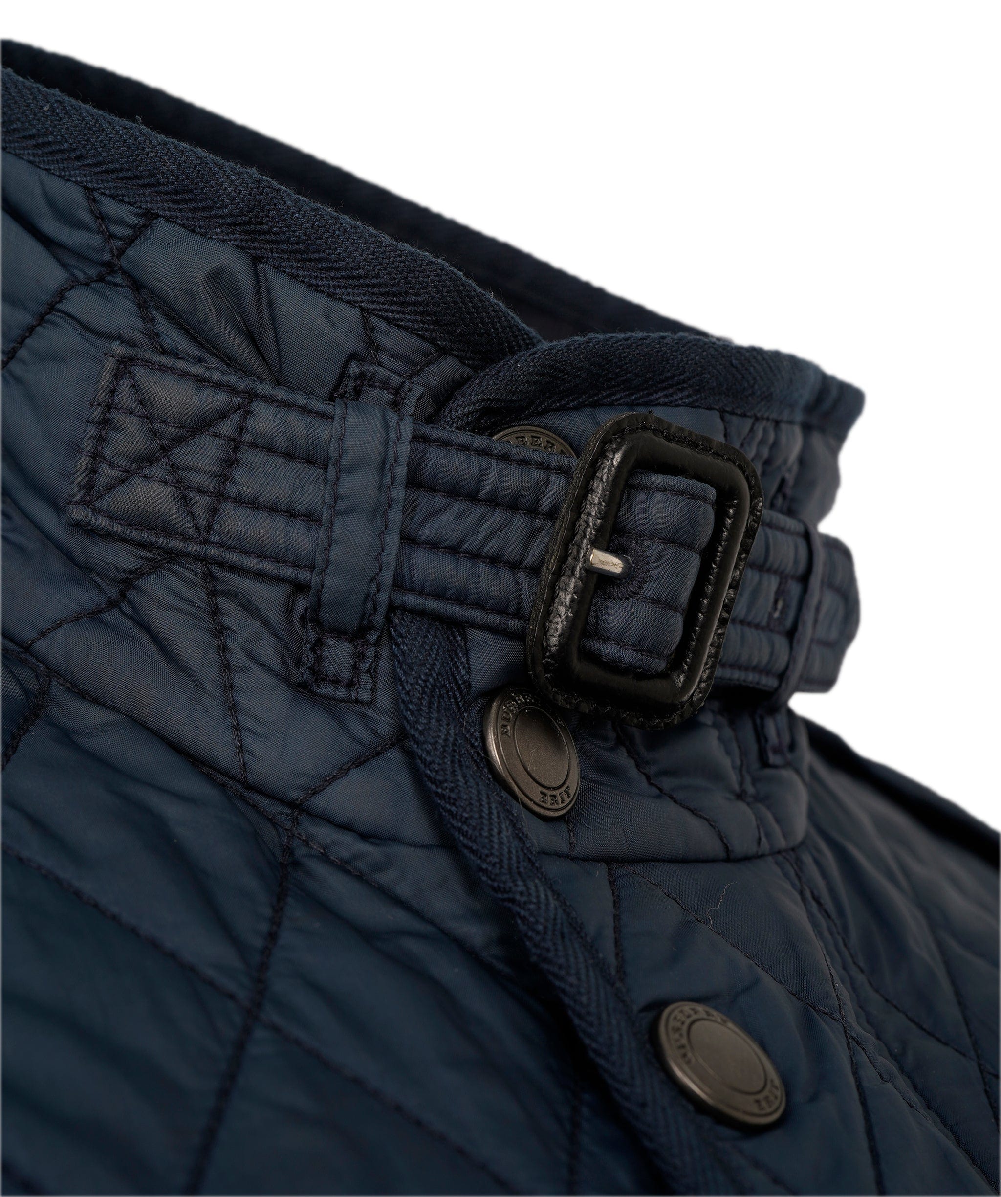 Burberry Vintage Burberry Brit Navy Quilted Padded Jacket ALC2014