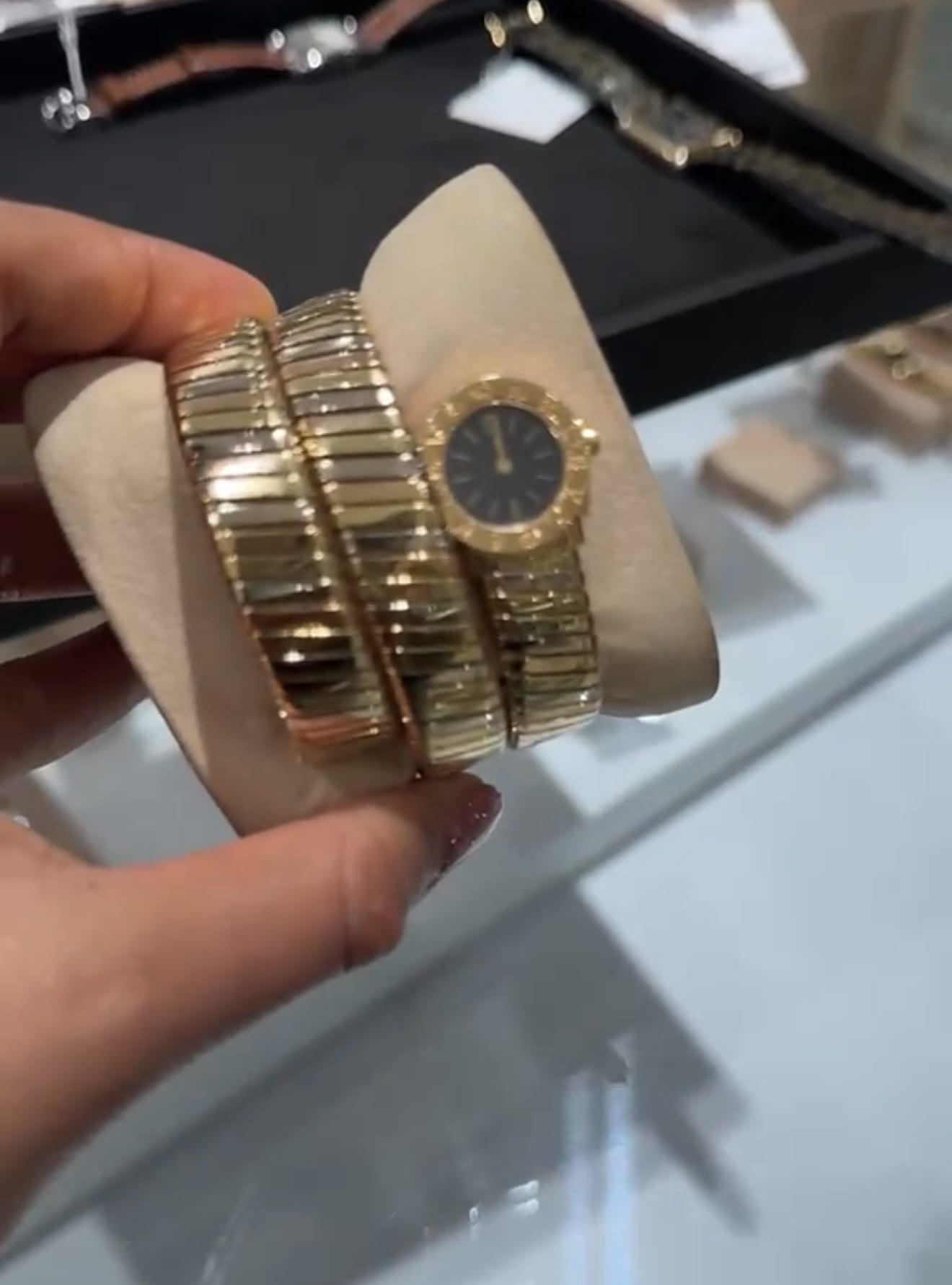 BVLGARI BVLGARI Tubogas Quartz P.145524 BK17a