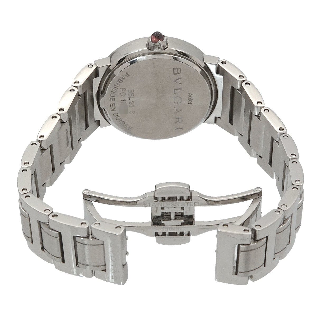 BVLGARI BVLGARI BVLGARIBVLGARI BBL26S Date Quartz Black Dial Ladies Watch 90293820