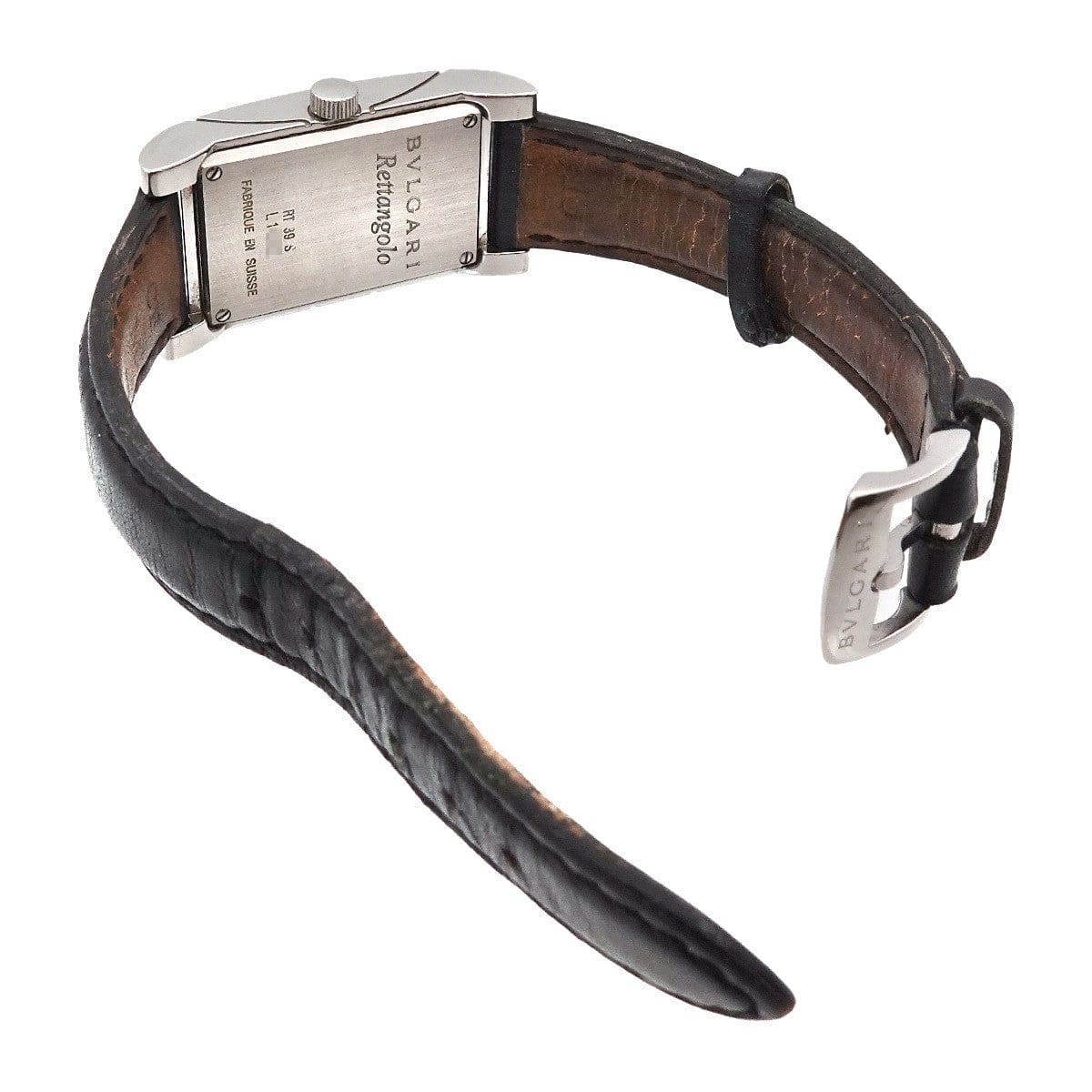 BVLGARI BVLGARI Rettangoro RT39S Quartz White Dial Ladies Watch 90295709