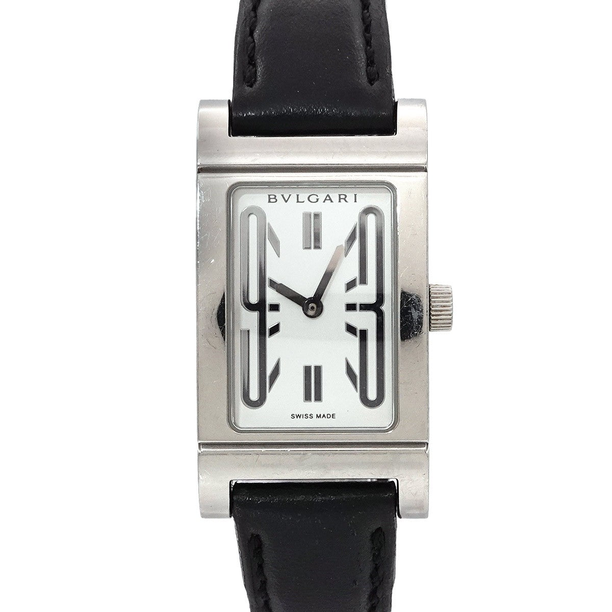 BVLGARI BVLGARI Rettangoro RT39S Quartz White Dial Ladies Watch 90295709