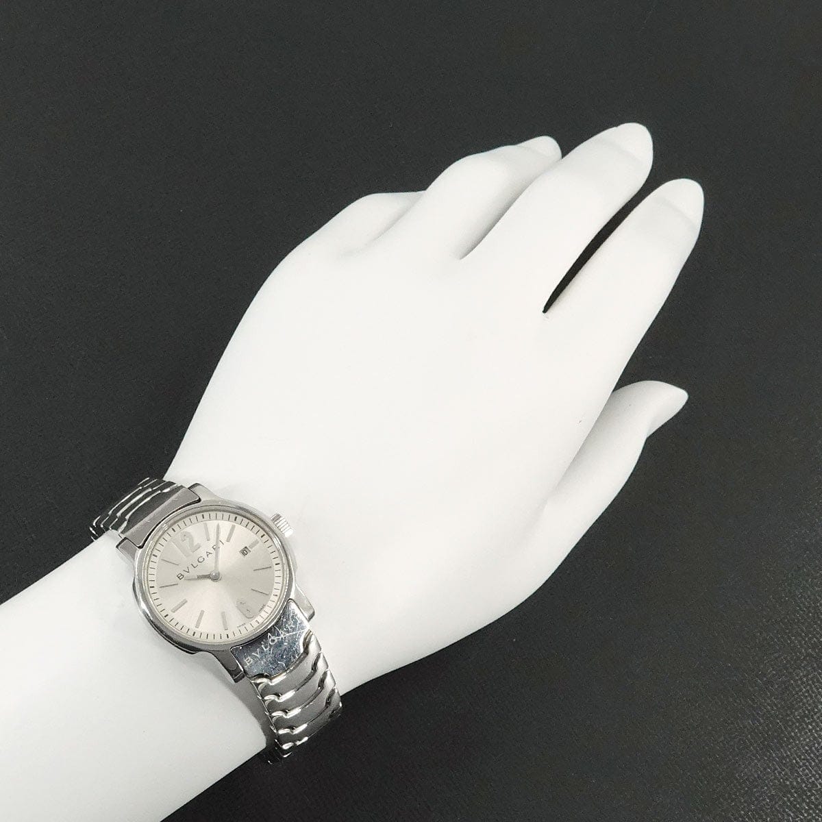 BVLGARI BVLGARI Solo tempo ST29S Date Quartz Silver Dial Ladies Watch 90293176