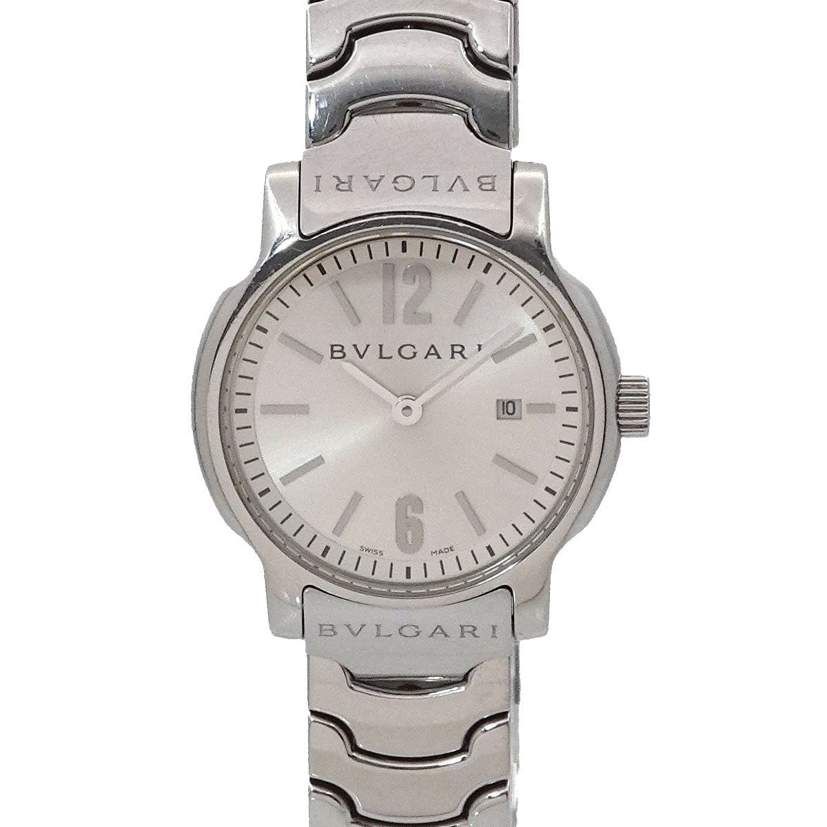 BVLGARI BVLGARI Solo tempo ST29S Date Quartz Silver Dial Ladies Watch 90293176
