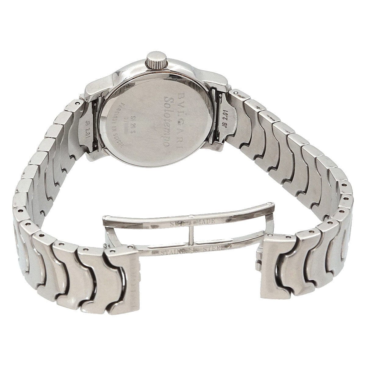 BVLGARI BVLGARI Solo tempo ST29S Date Quartz Silver Dial Ladies Watch 90293176