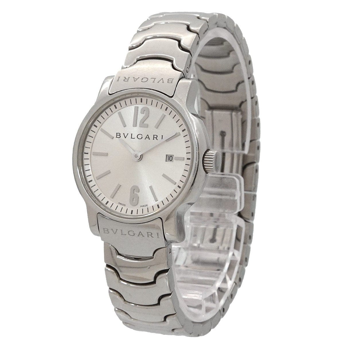 BVLGARI BVLGARI Solo tempo ST29S Date Quartz Silver Dial Ladies Watch 90293176