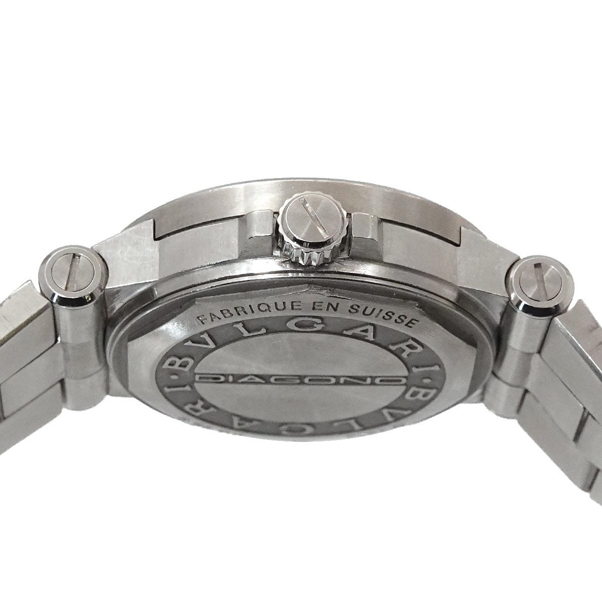 BVLGARI BVLGARI Diagono DG29S Date Quartz Black Dial Ladies Watch 90311068