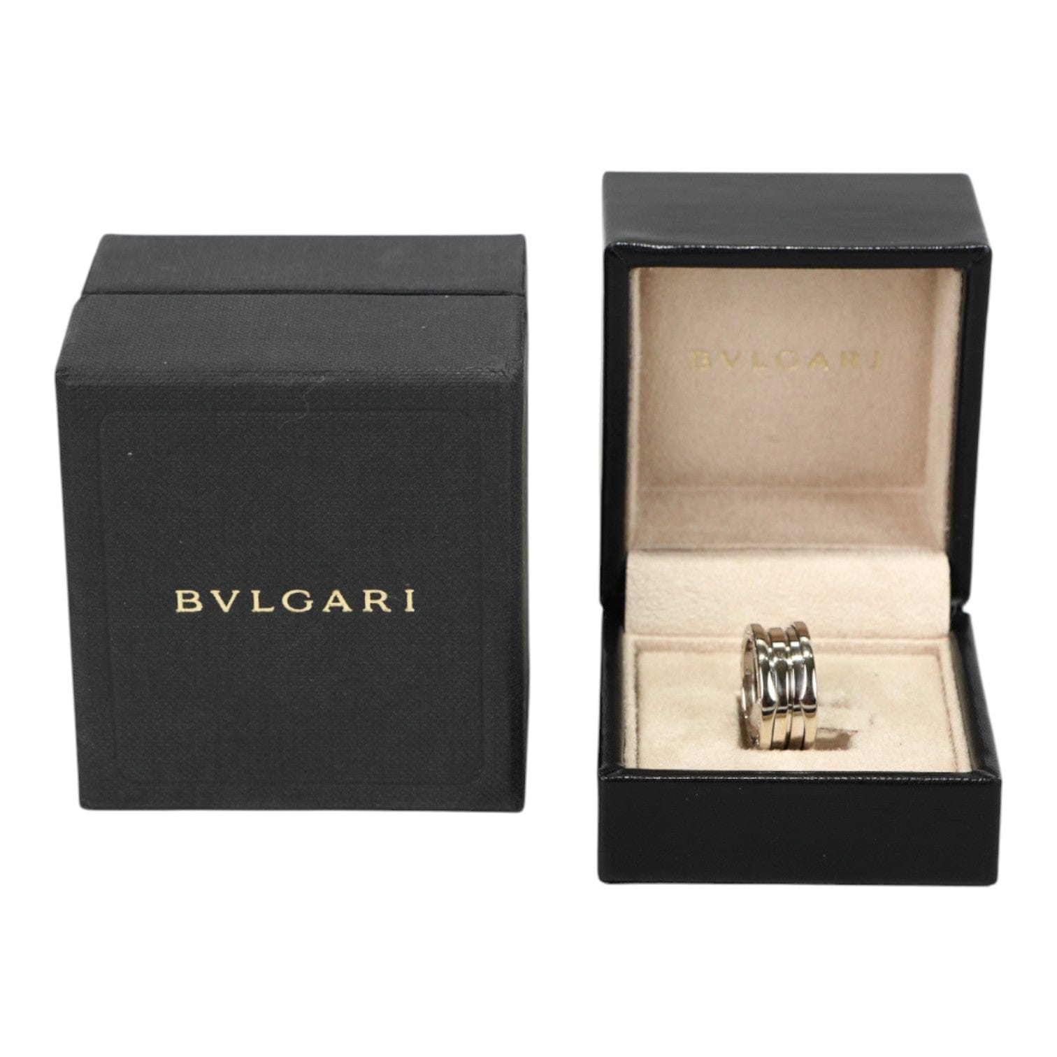 Bvlgari Bvlgari B Zero1 18k White Gold Ring #51