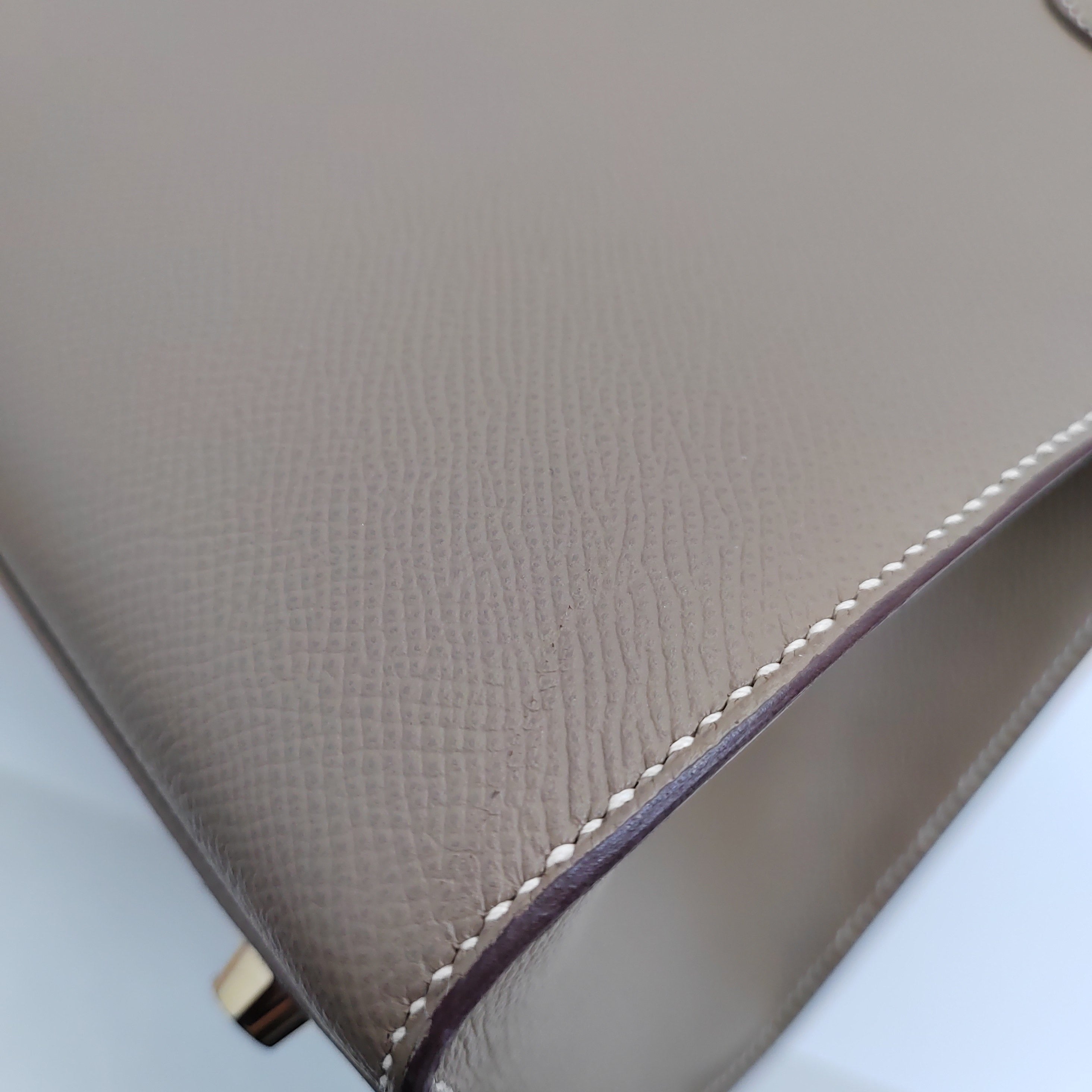 Hermès Birkin 30 Etoupe Epsom Leather GHW -Stamp Z