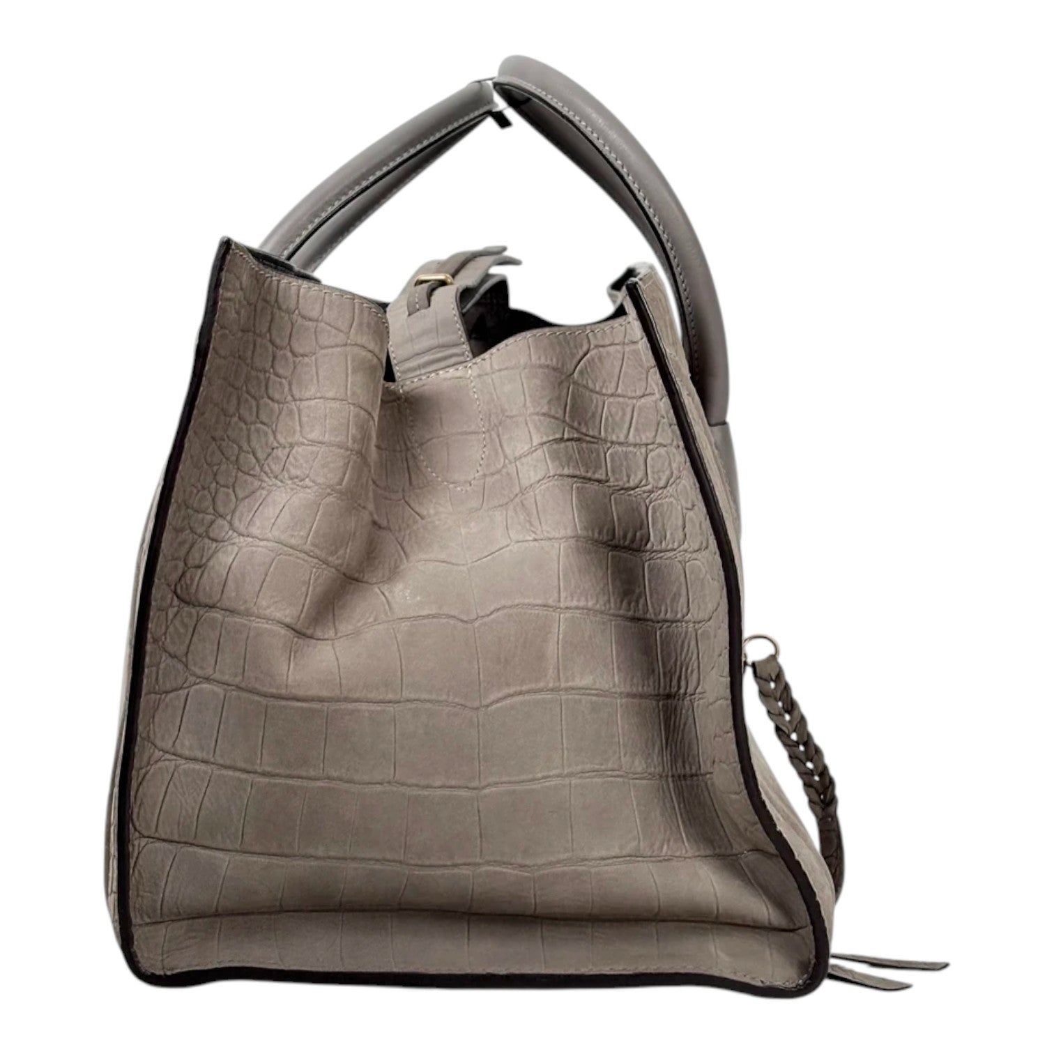 Celine Grey Phantom Luggage Tote Bag