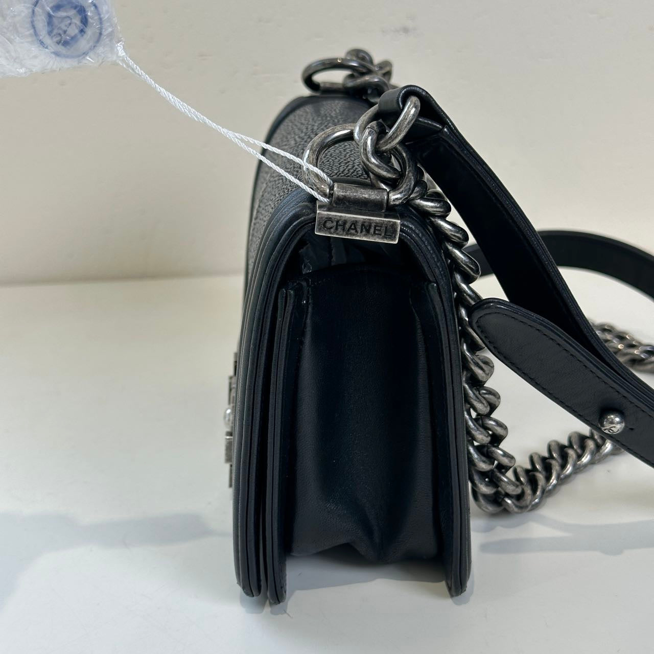 Chanel Galuchat Stingray Mini Boy Flap