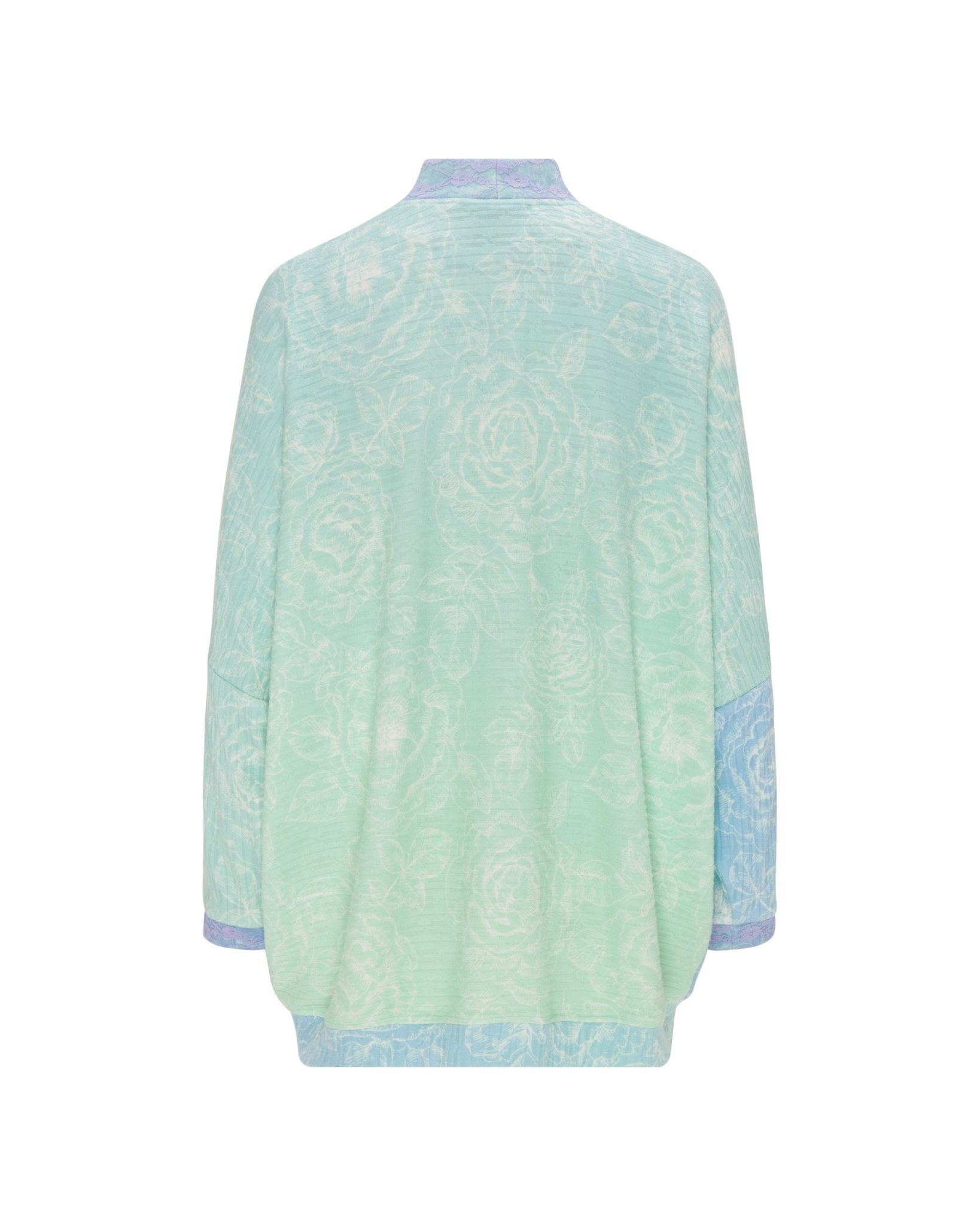 Cardigan Marley Roses Blue Gradient | بلوزة نسائية Marley - Maison Clad