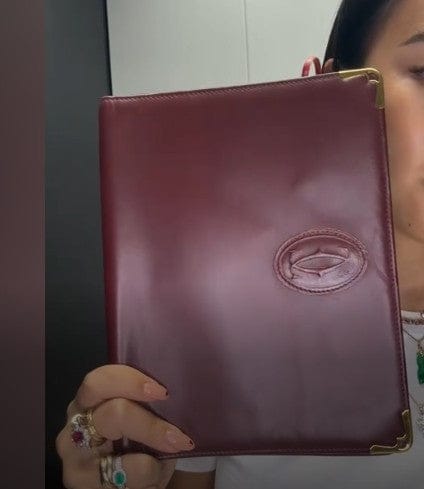 Cartier Cartier Must Clutch Leather Red B0722JLEW8