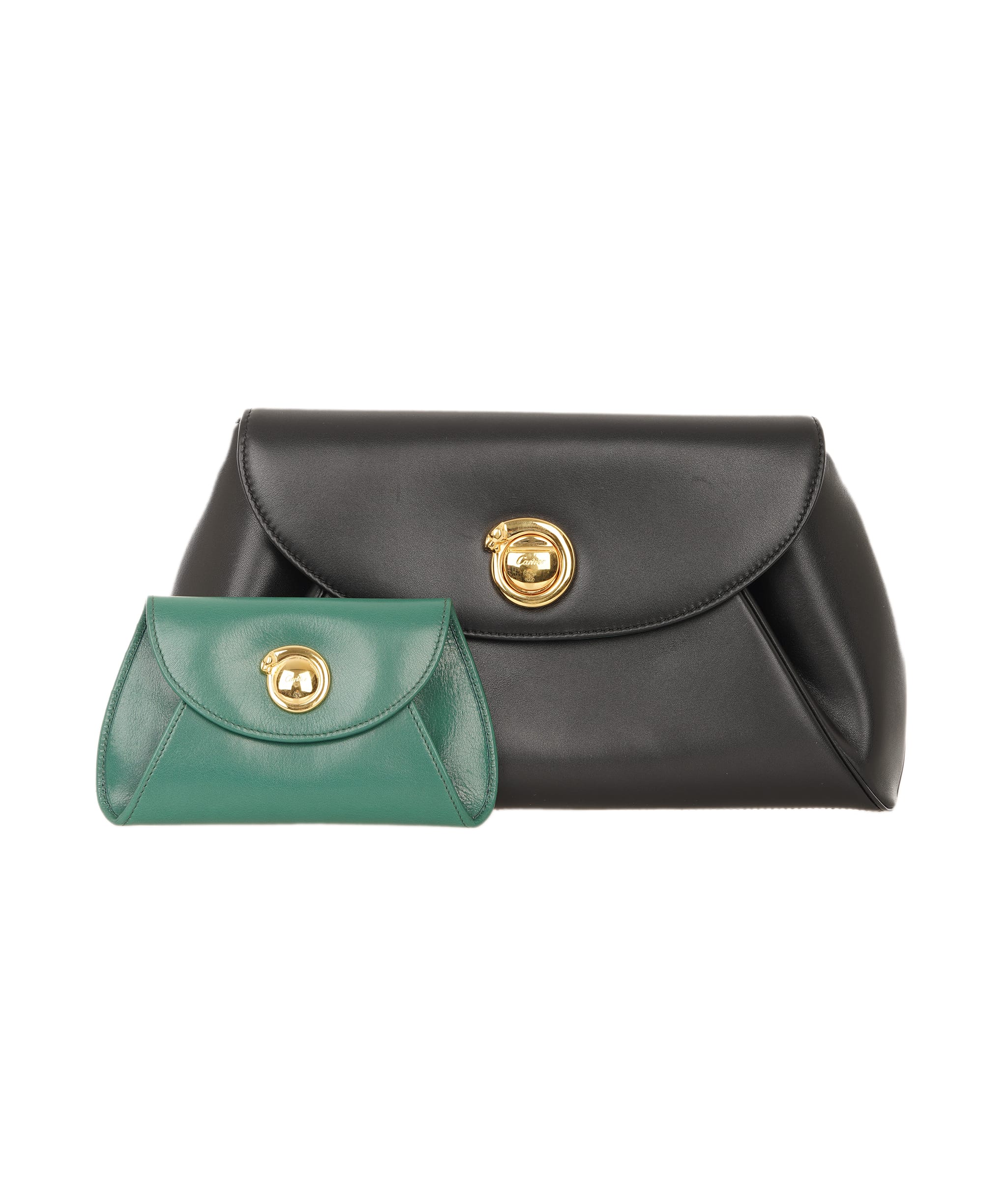 Cartier Cartier Panthère Leather Clutch - BLACK ALC4163
