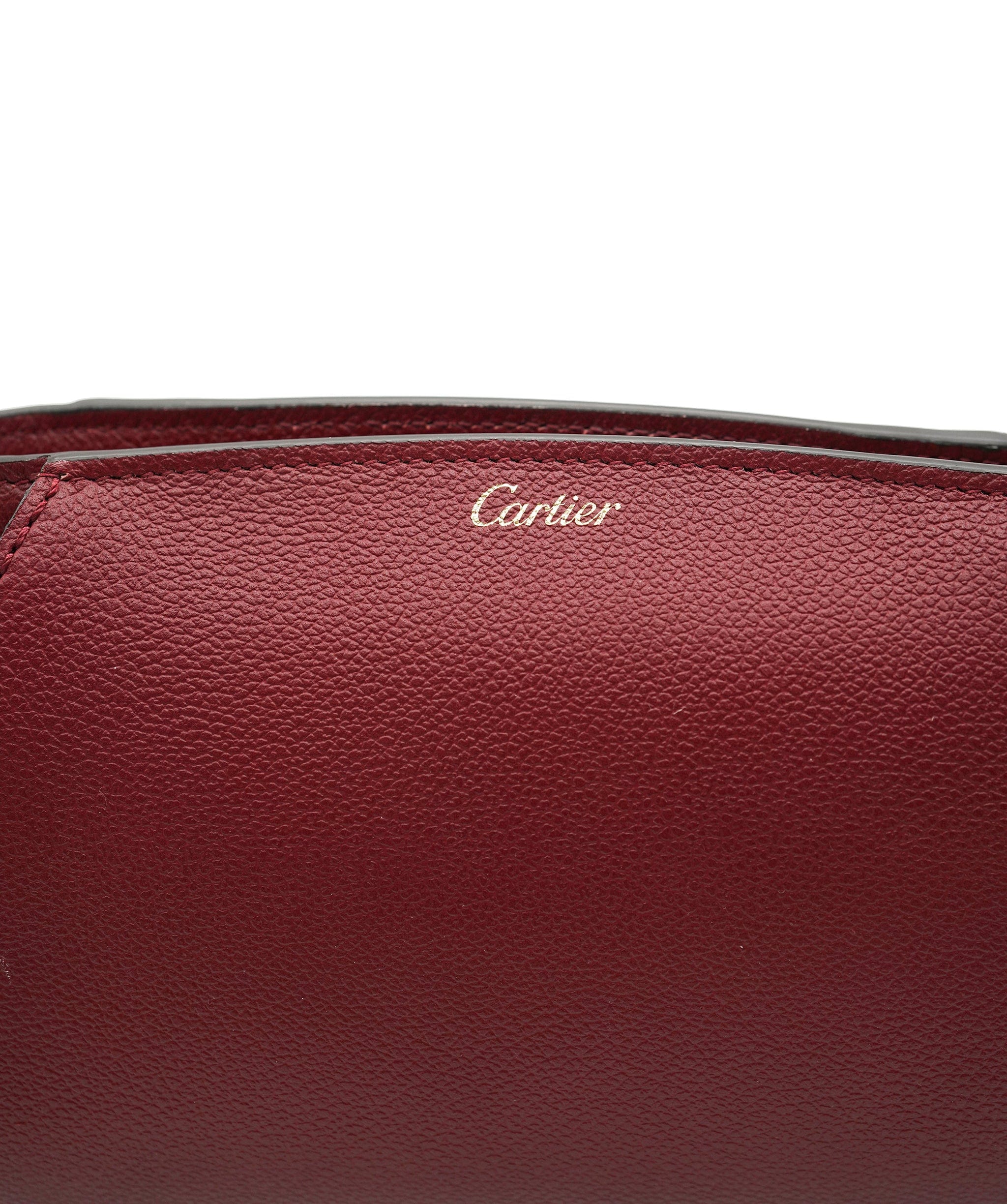 Cartier RTV Cartier Red Smooth Leather Clutch ALC2391