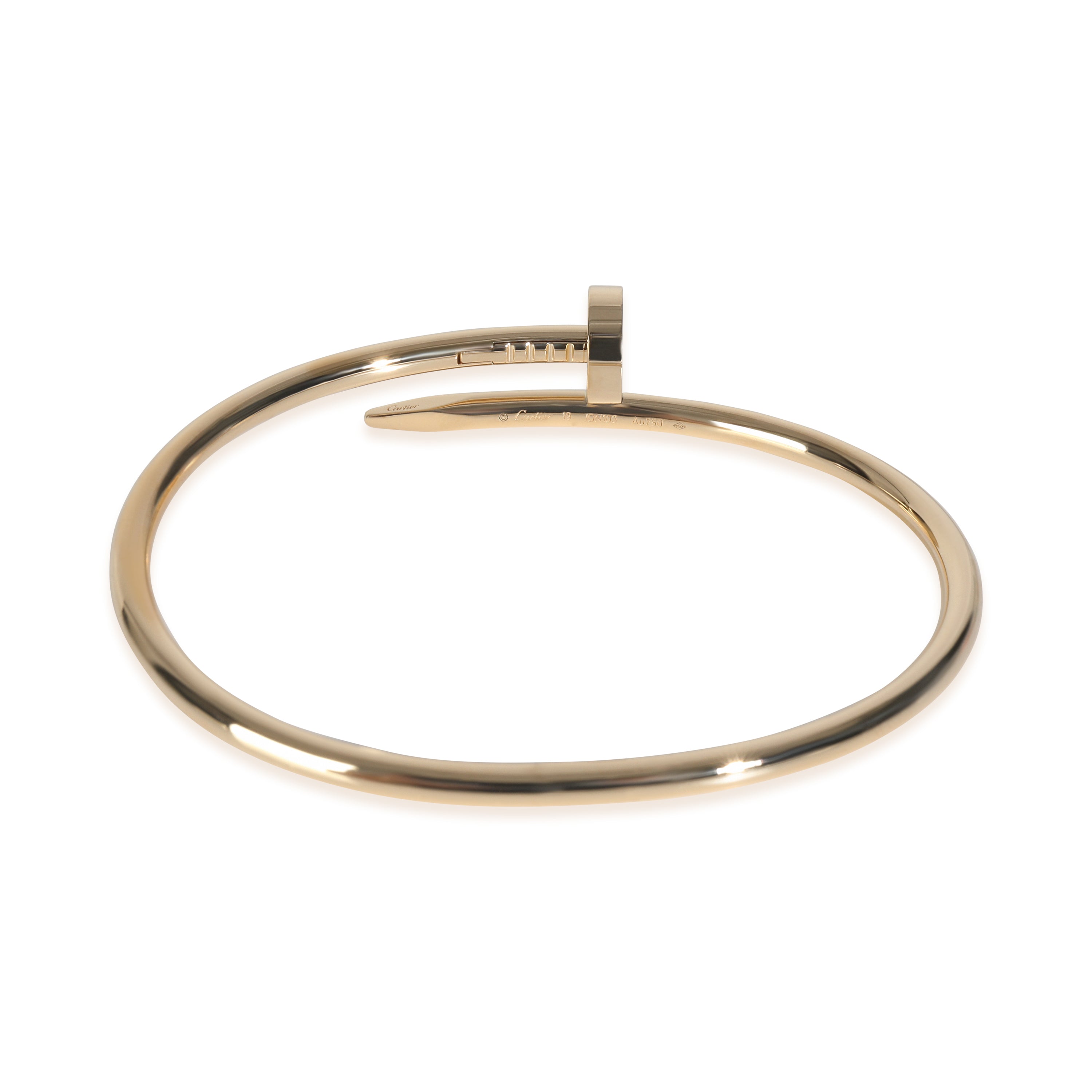 Cartier Yellow Gold Juste Un Clou Bracelet