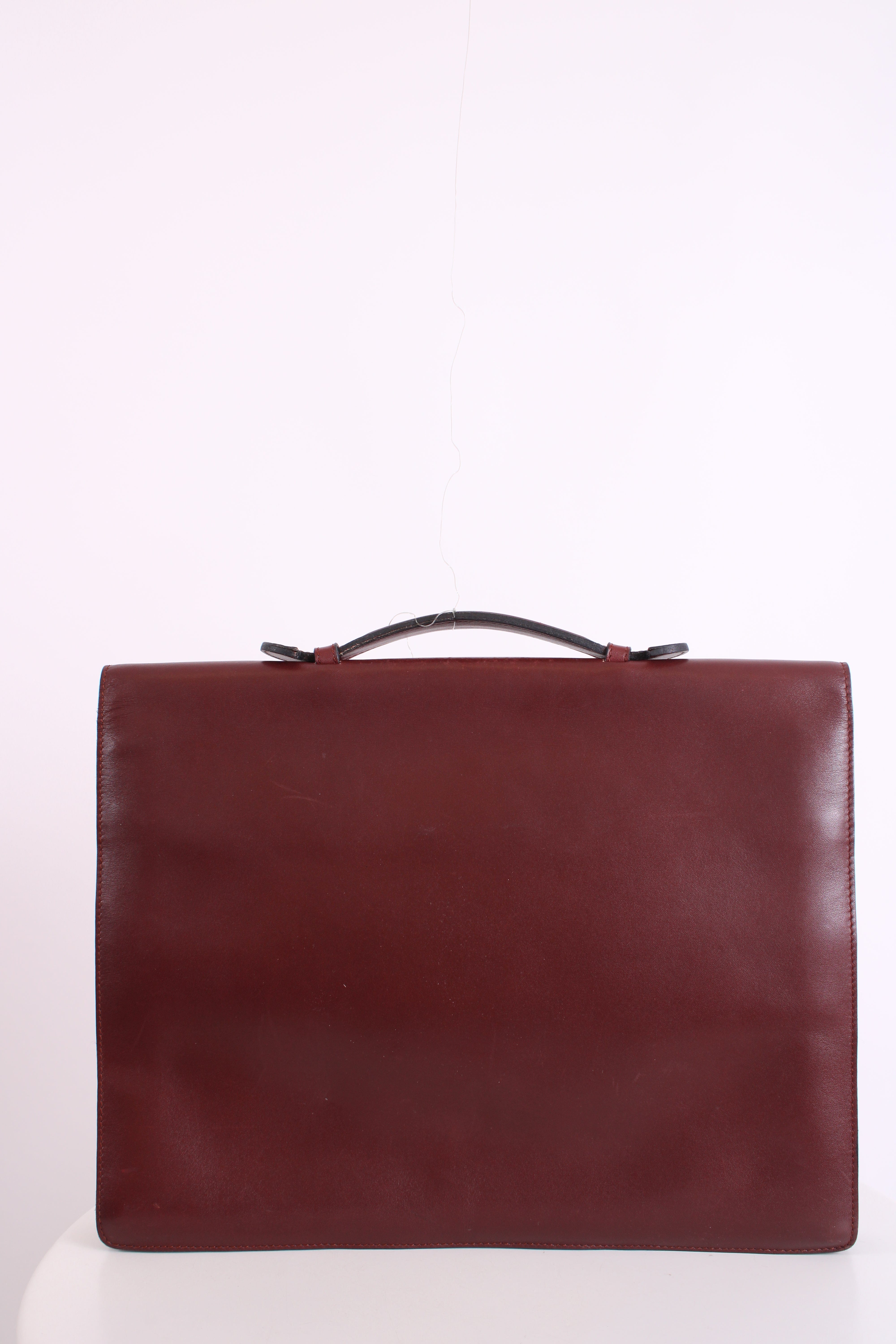 Cartier Cartier Must de Briefcase Burgundy