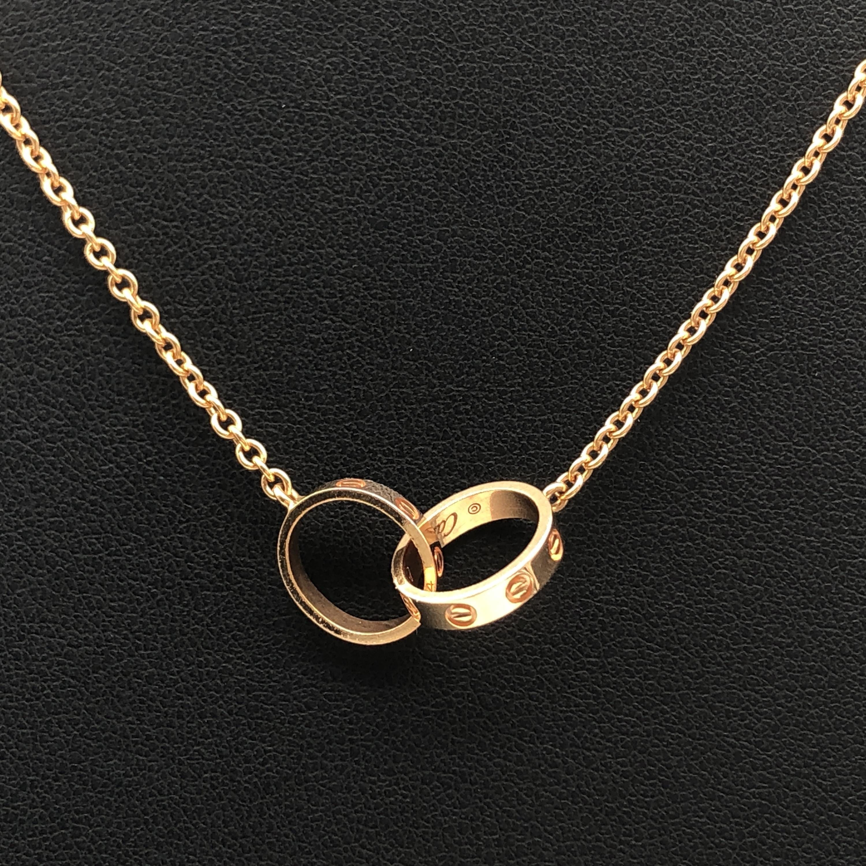 Cartier Cartier Baby Love Necklace, PG750, 6.5g, 16inch C297131