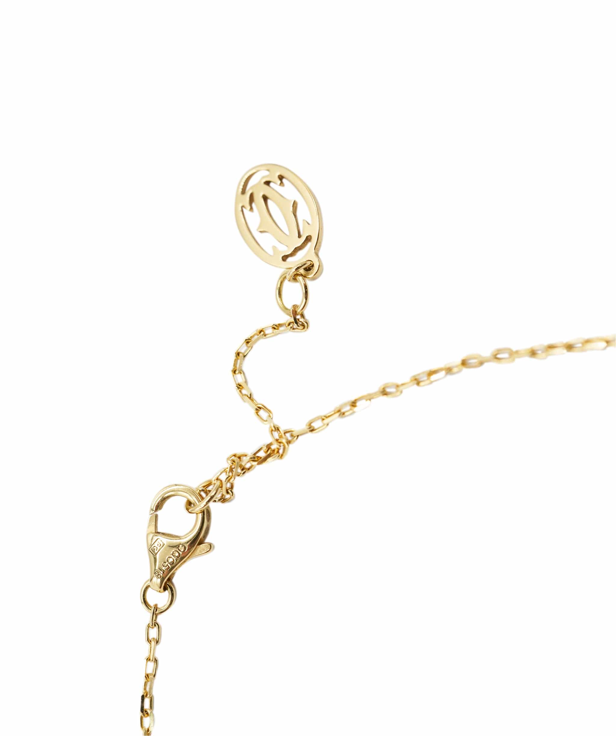 Cartier Cartier D'Amour Pendant Brilliant Cut Diamond Necklace Gold ALC2660