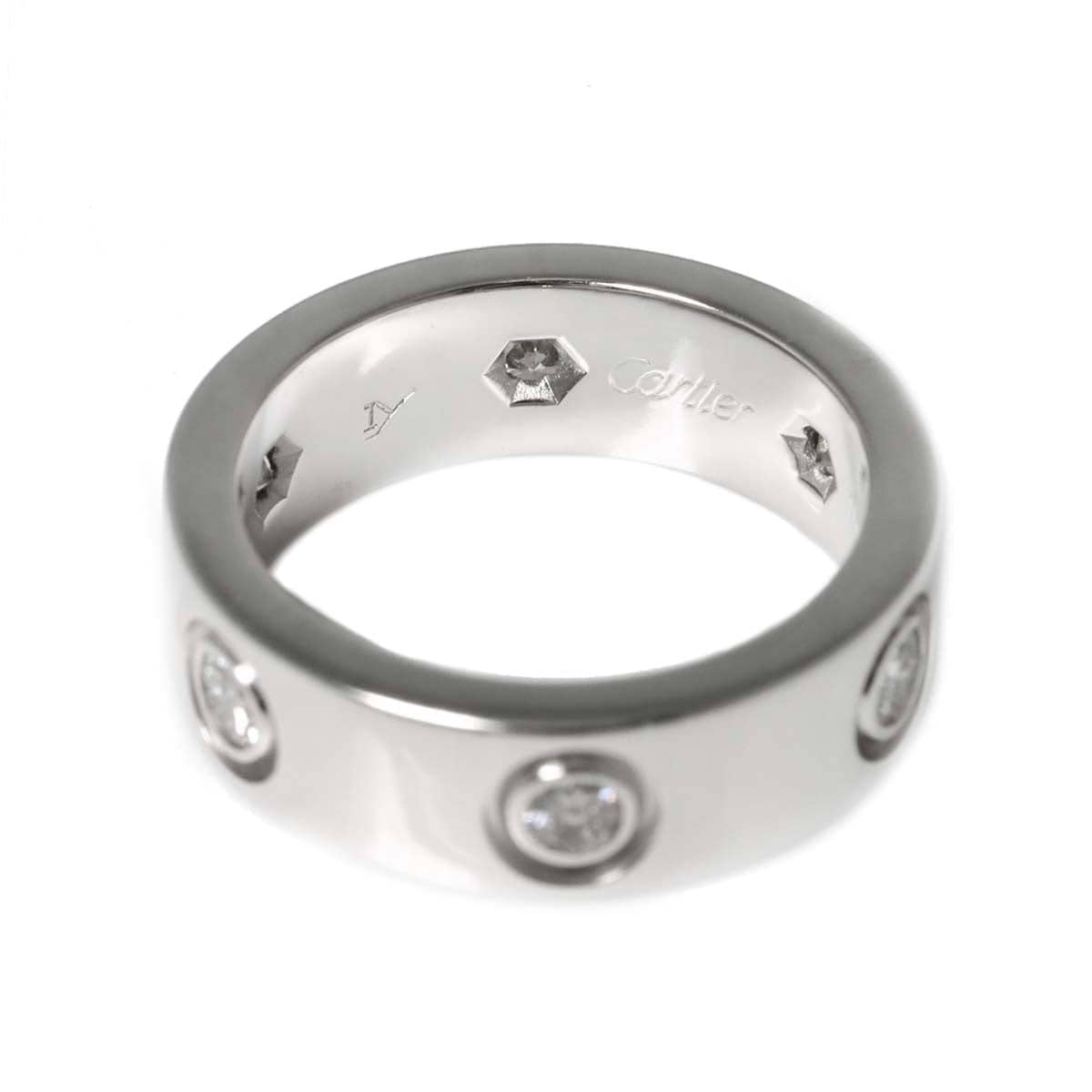 Cartier Cartier Love Full Diamond Ring 18K White Gold 750 size46 3.75(US) 90295764