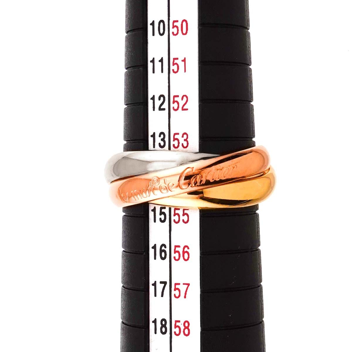 Cartier Cartier Trinity Ring MM 18K YG WG PG 750 Size54 6.5-6.75(US) 90295187