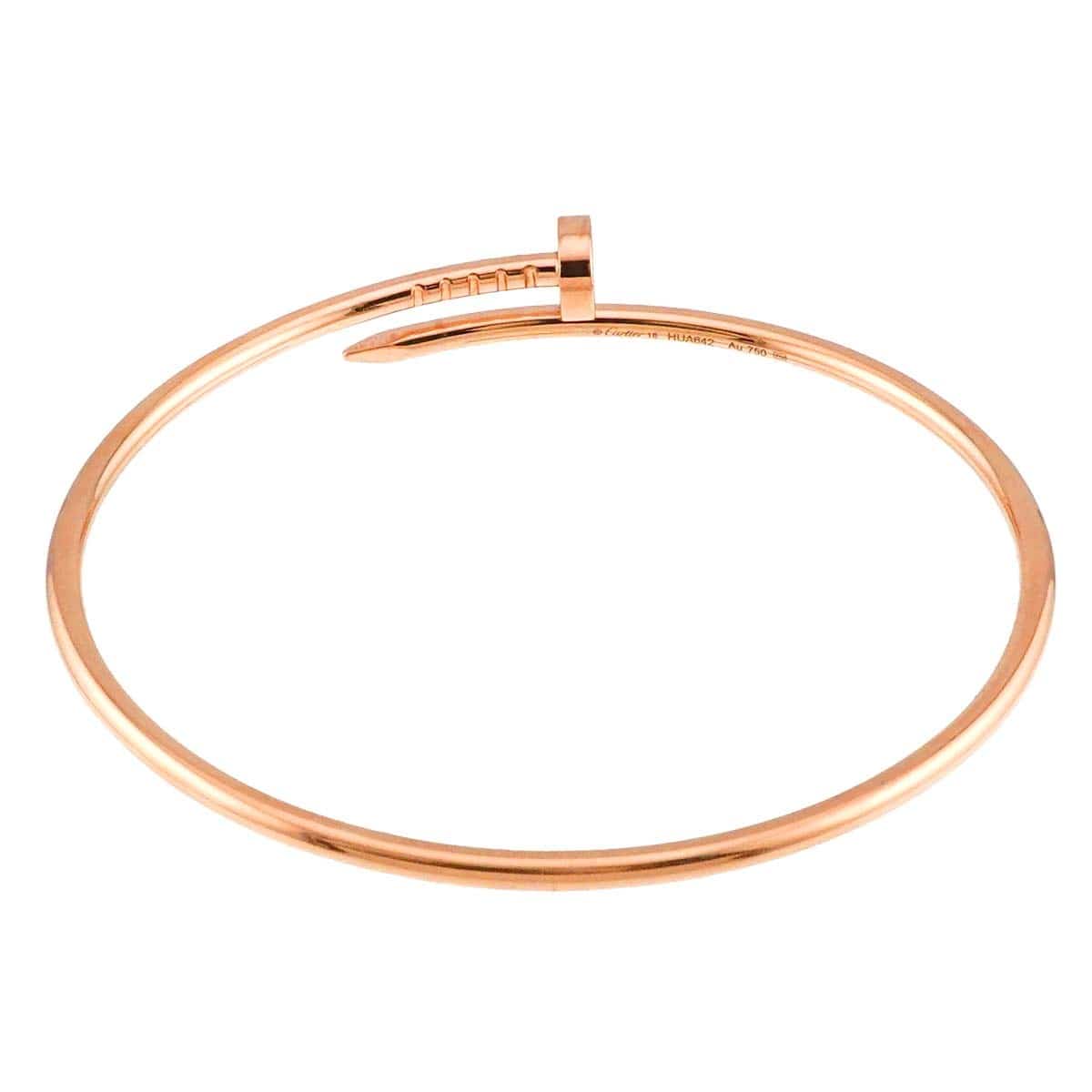 Cartier Cartier Juste Un Clou SM Bracelet 18K Pink Gold 750 size18 90308191