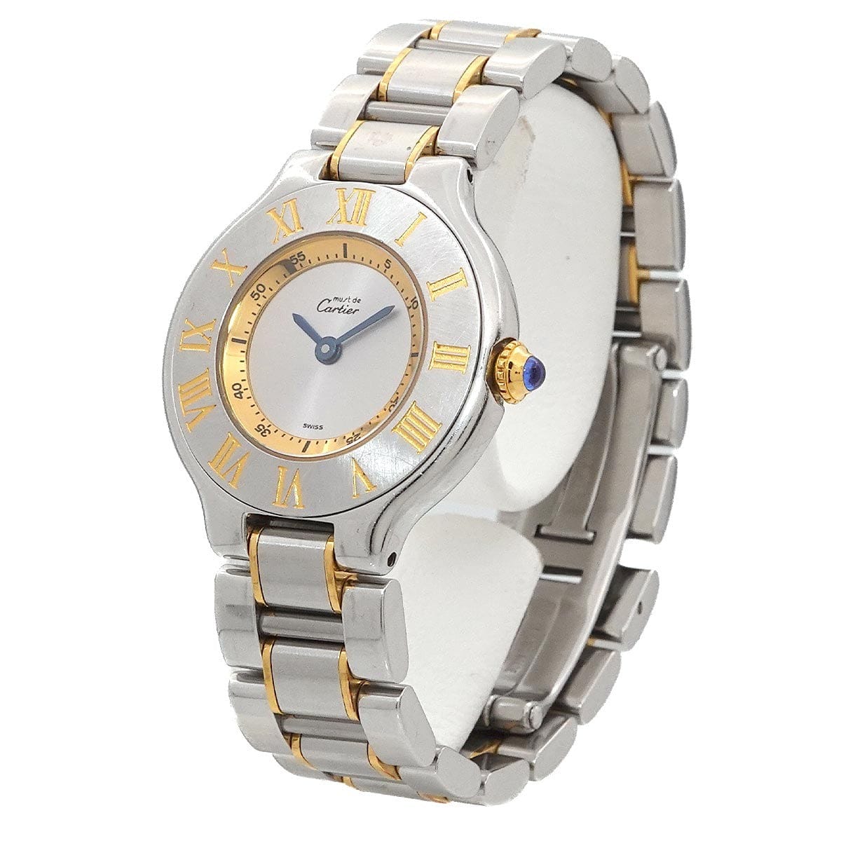 Cartier Cartier Must 21 Van Thian W10073R6 Quartz Silver Dial Ladies Watch 90292260