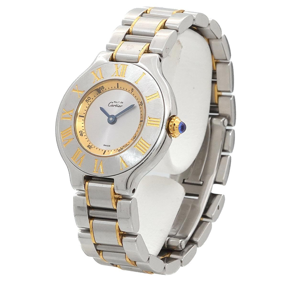 Cartier Cartier Must 21 Van Thian W10073R6 Quartz Silver Dial Ladies Watch 90292260